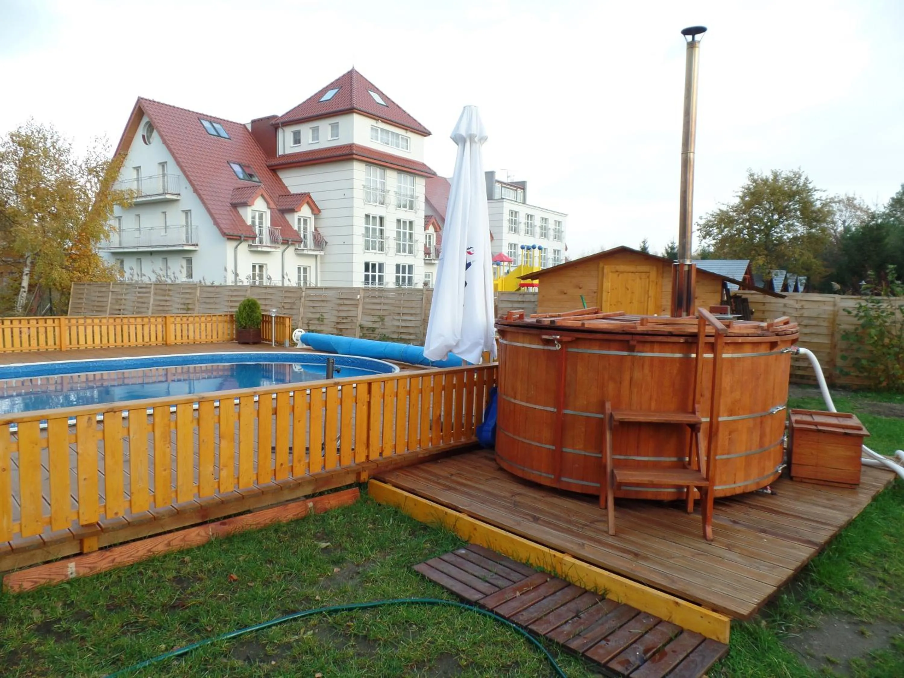 Swimming pool in Dom Wczasowy Laguna