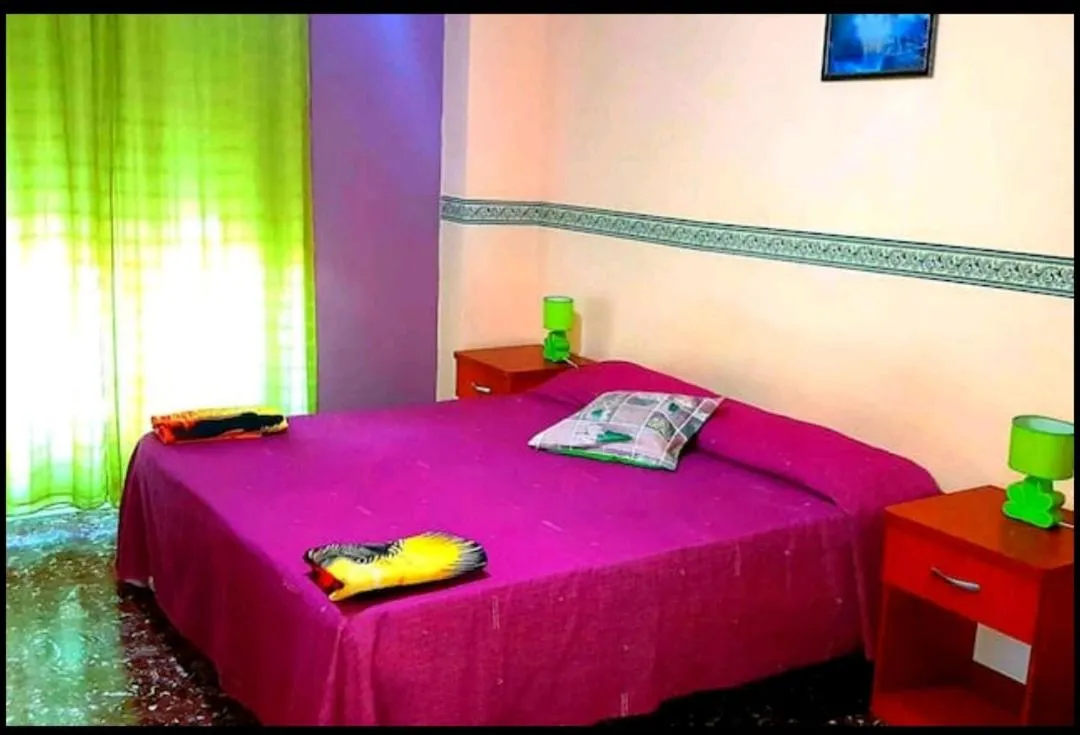 Bed in Vista Mare Rooms