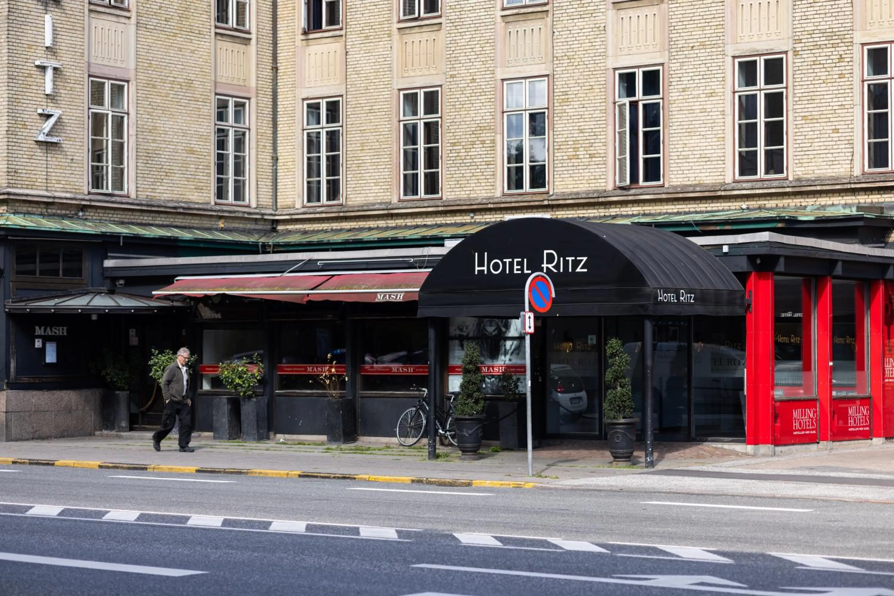 Facade/entrance in Milling Hotel Ritz Aarhus City