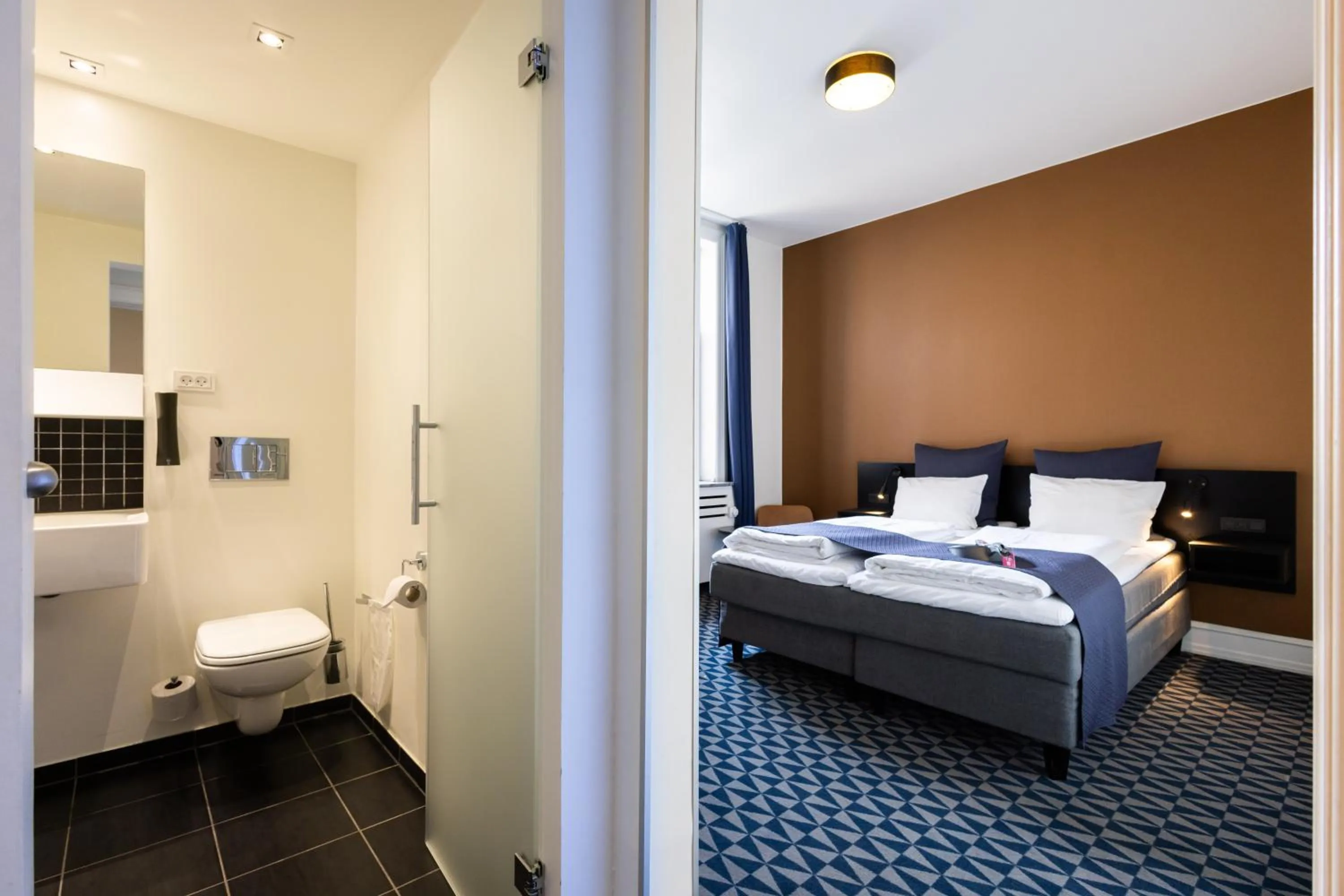 Bed in Milling Hotel Ritz Aarhus City