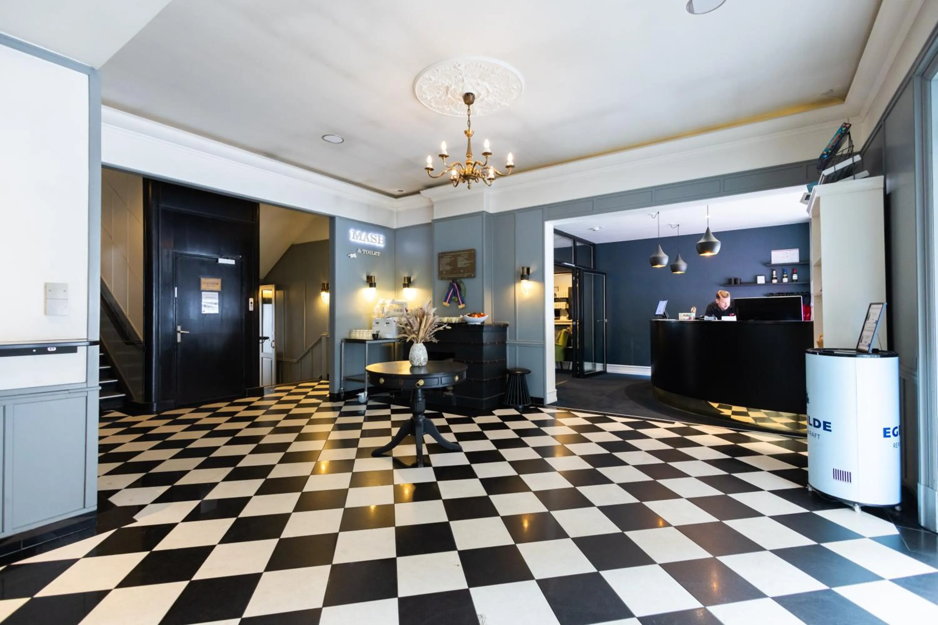 Lobby or reception in Milling Hotel Ritz Aarhus City