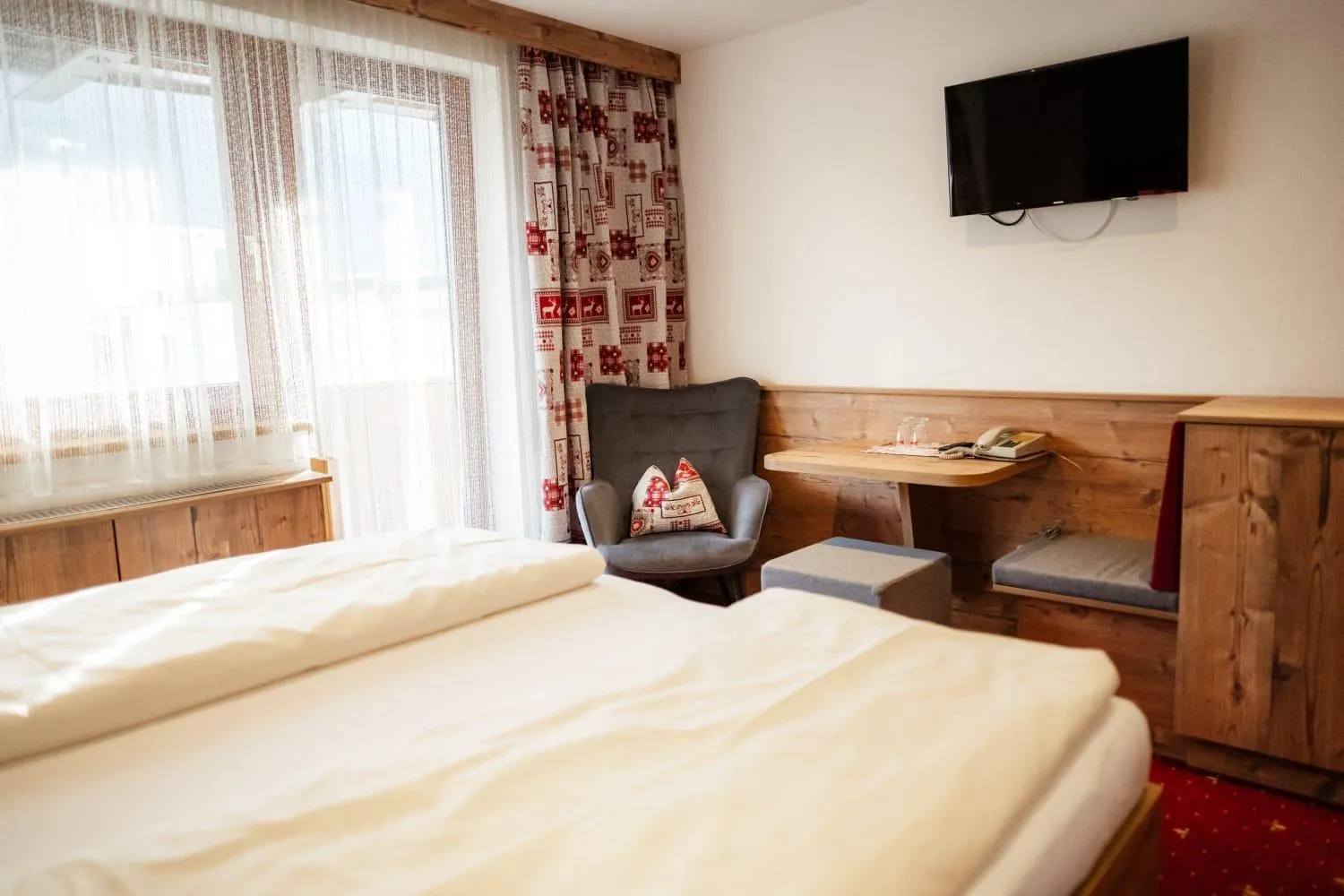 Bed in Pension Singer