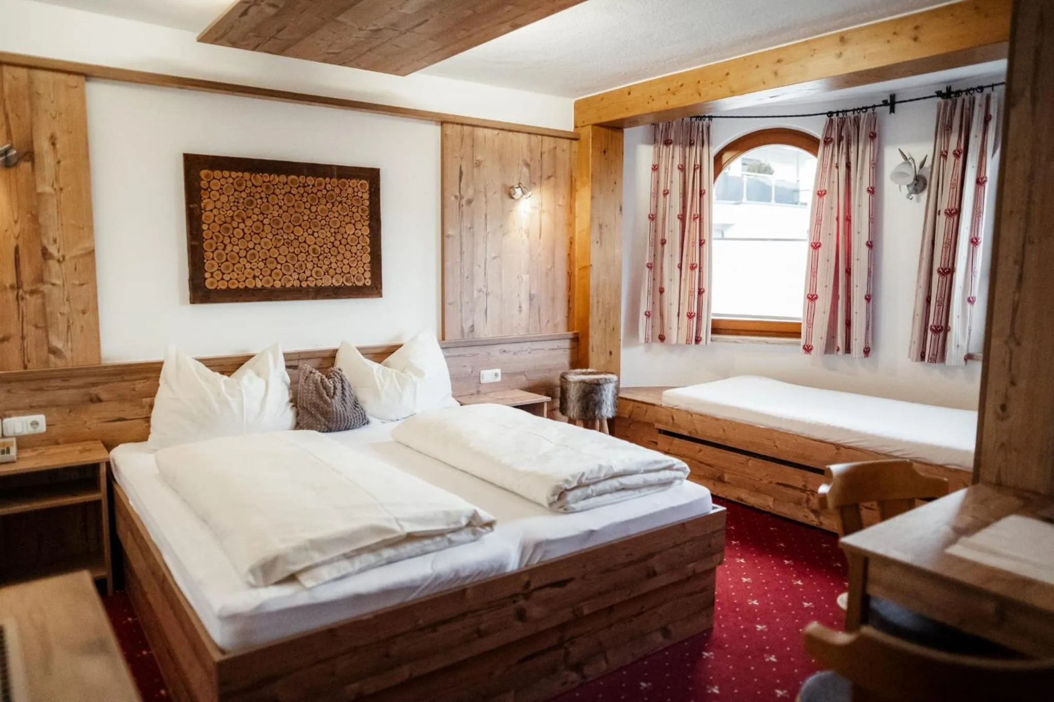 Bed in Pension Singer