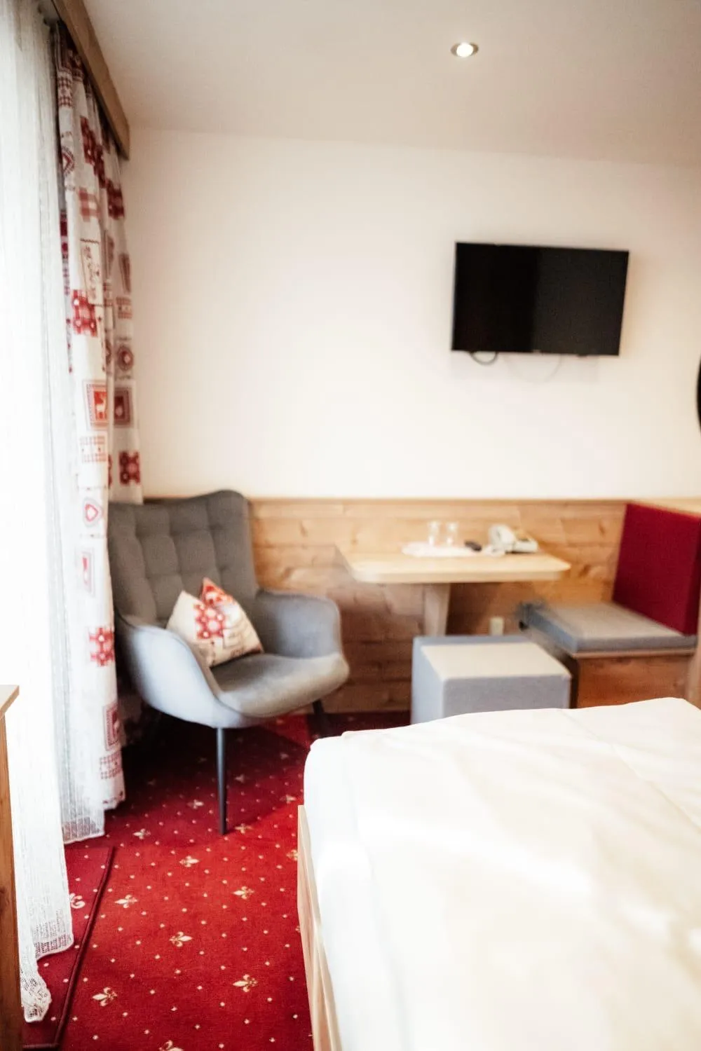 Bed in Pension Singer