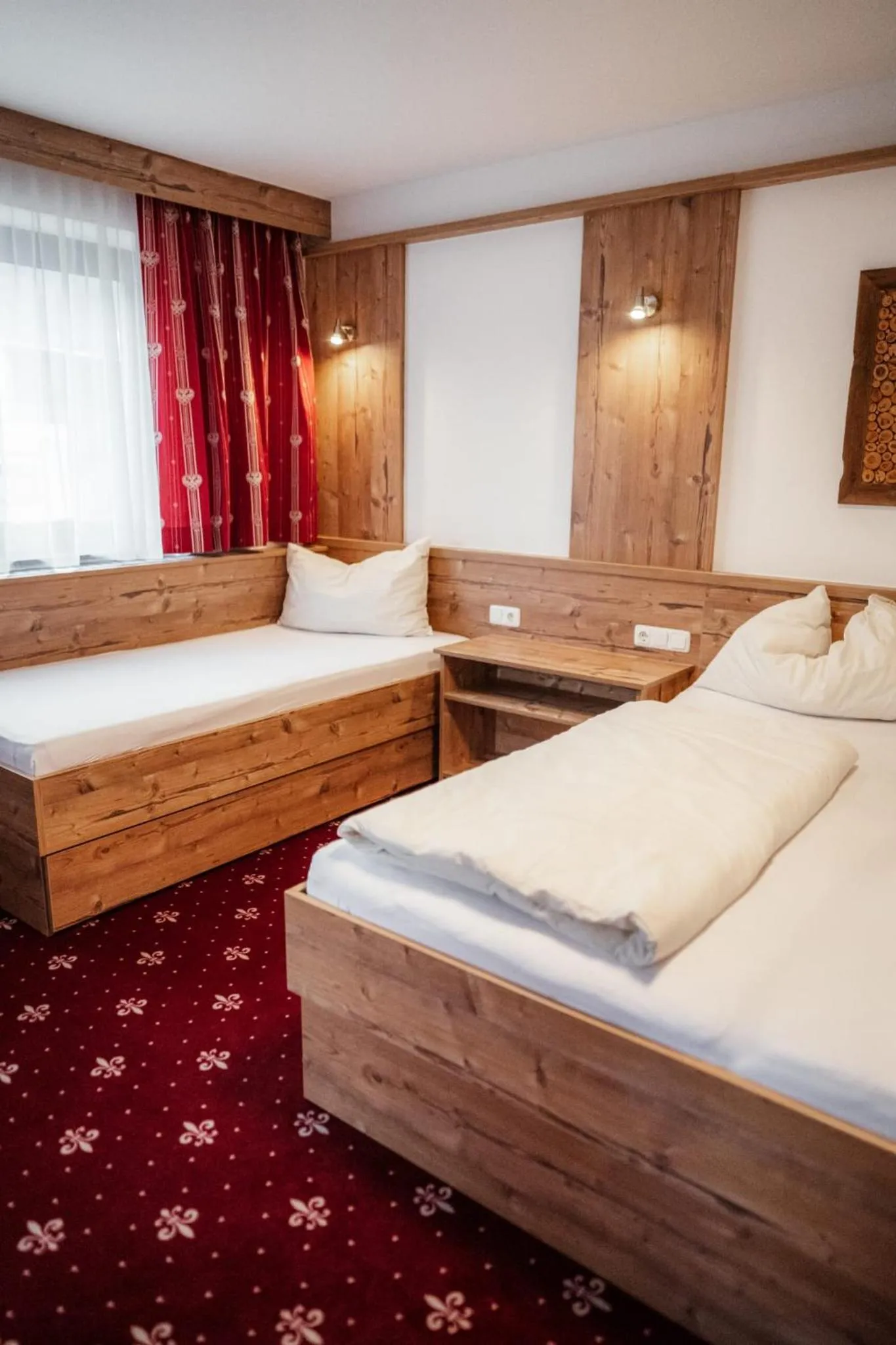 Bed in Pension Singer