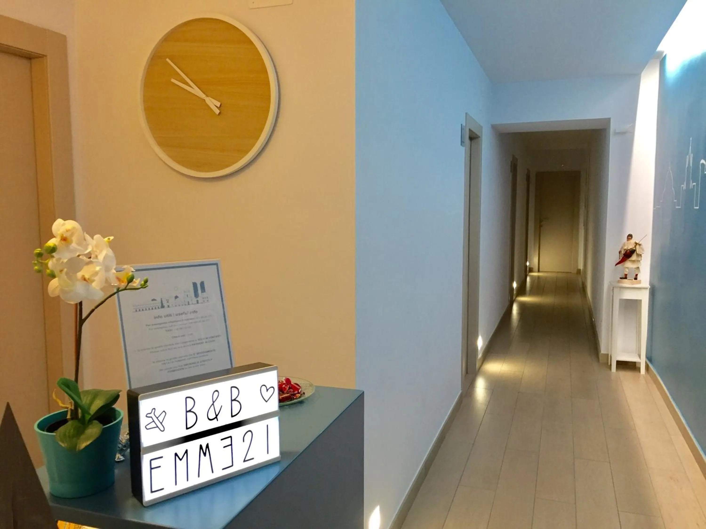 Lobby or reception in B&B EMME21