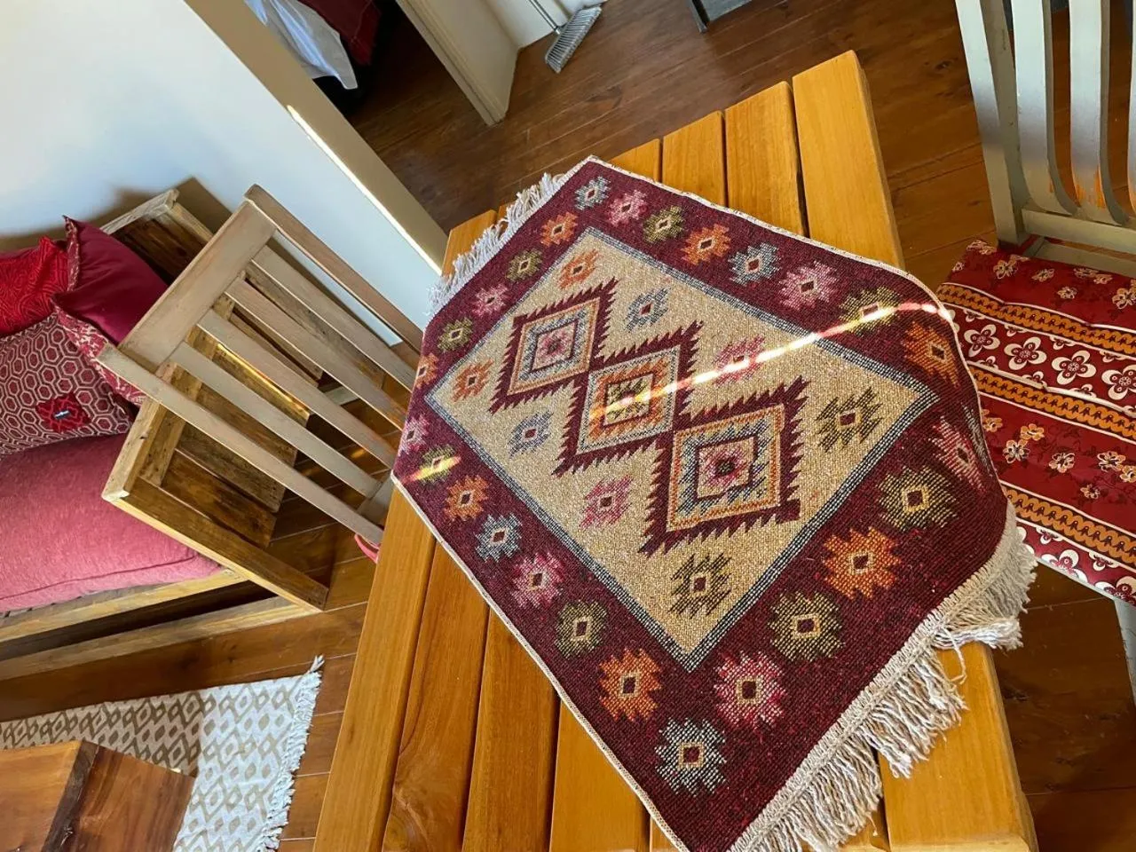Living room in Klein Karoo Game Lodge