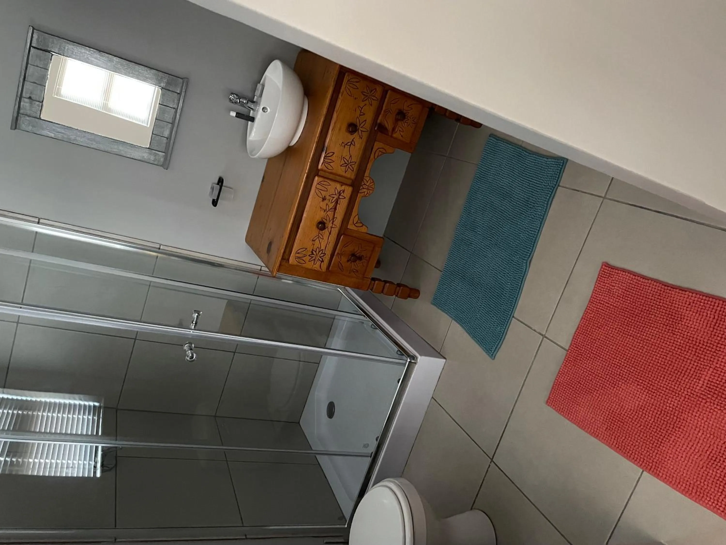 Shower in Klein Karoo Game Lodge