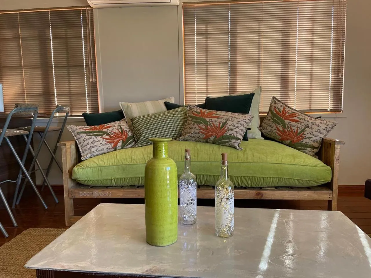 Living room in Klein Karoo Game Lodge