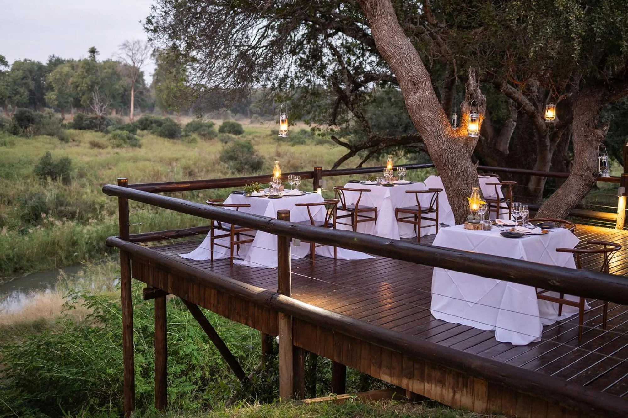 Restaurant/places to eat in Karongwe - Becks Safari Lodge