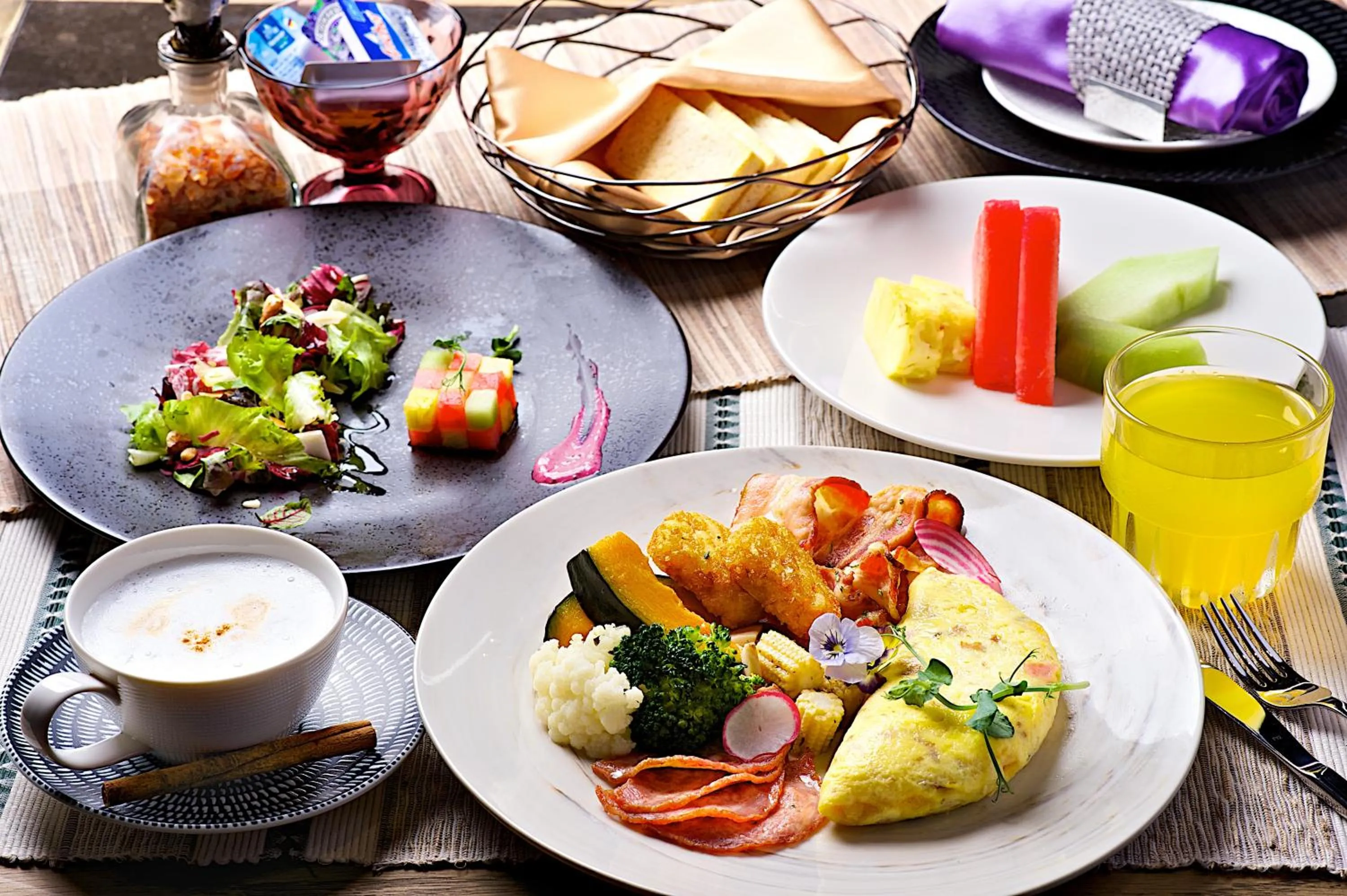 Buffet breakfast in The Gaya Hotel