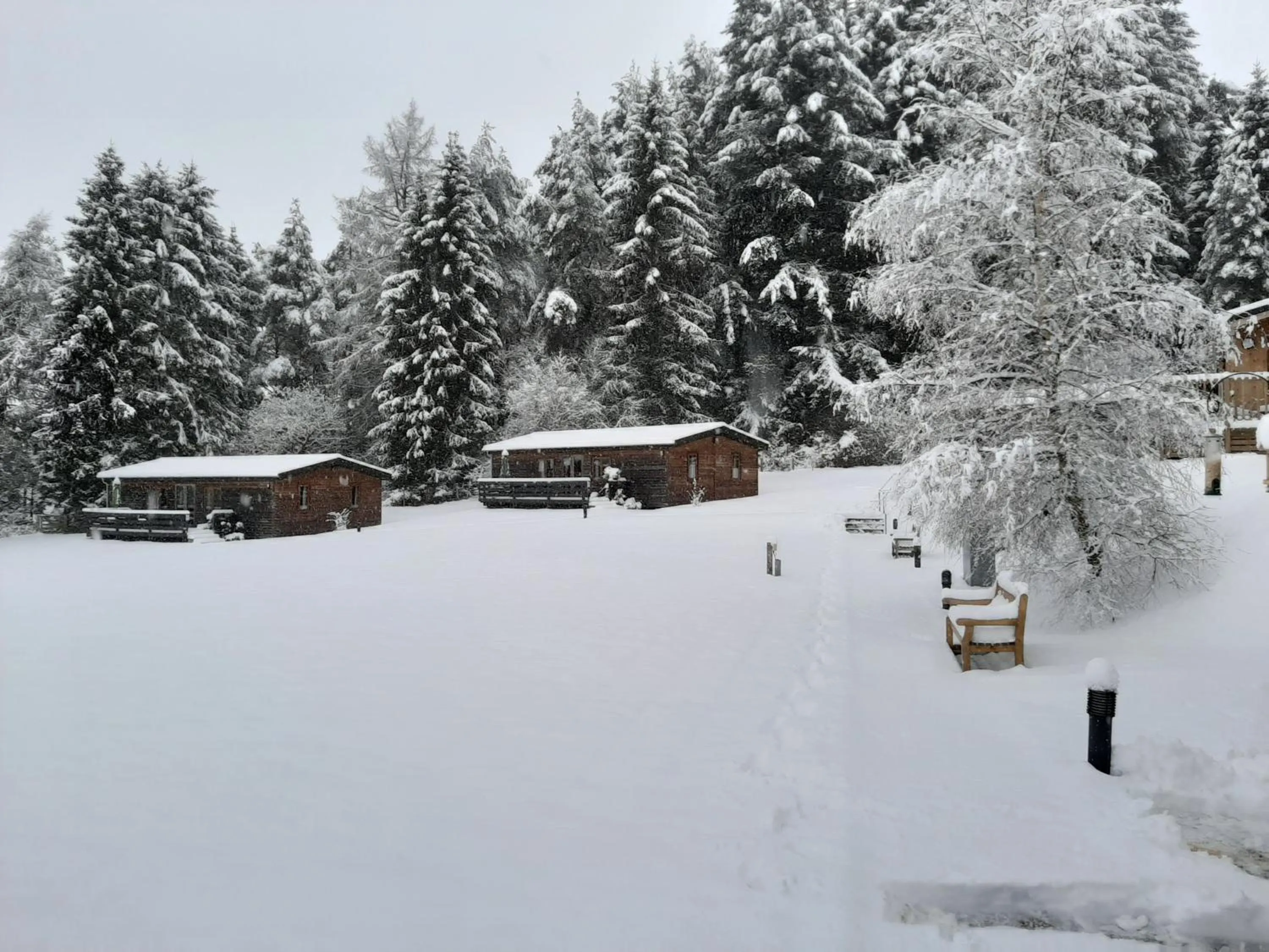 Winter in Tayview Lodges