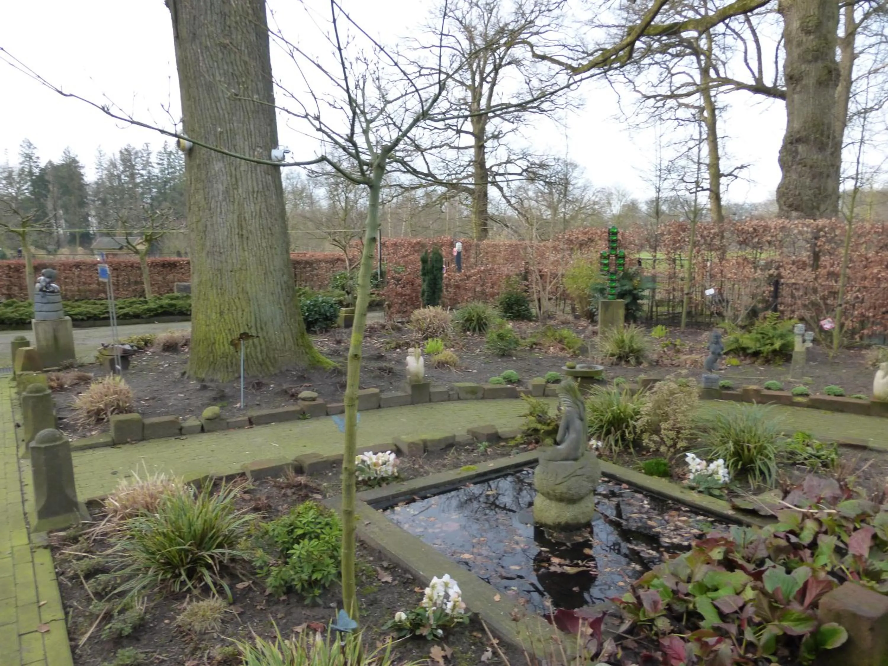Garden in de zanderij