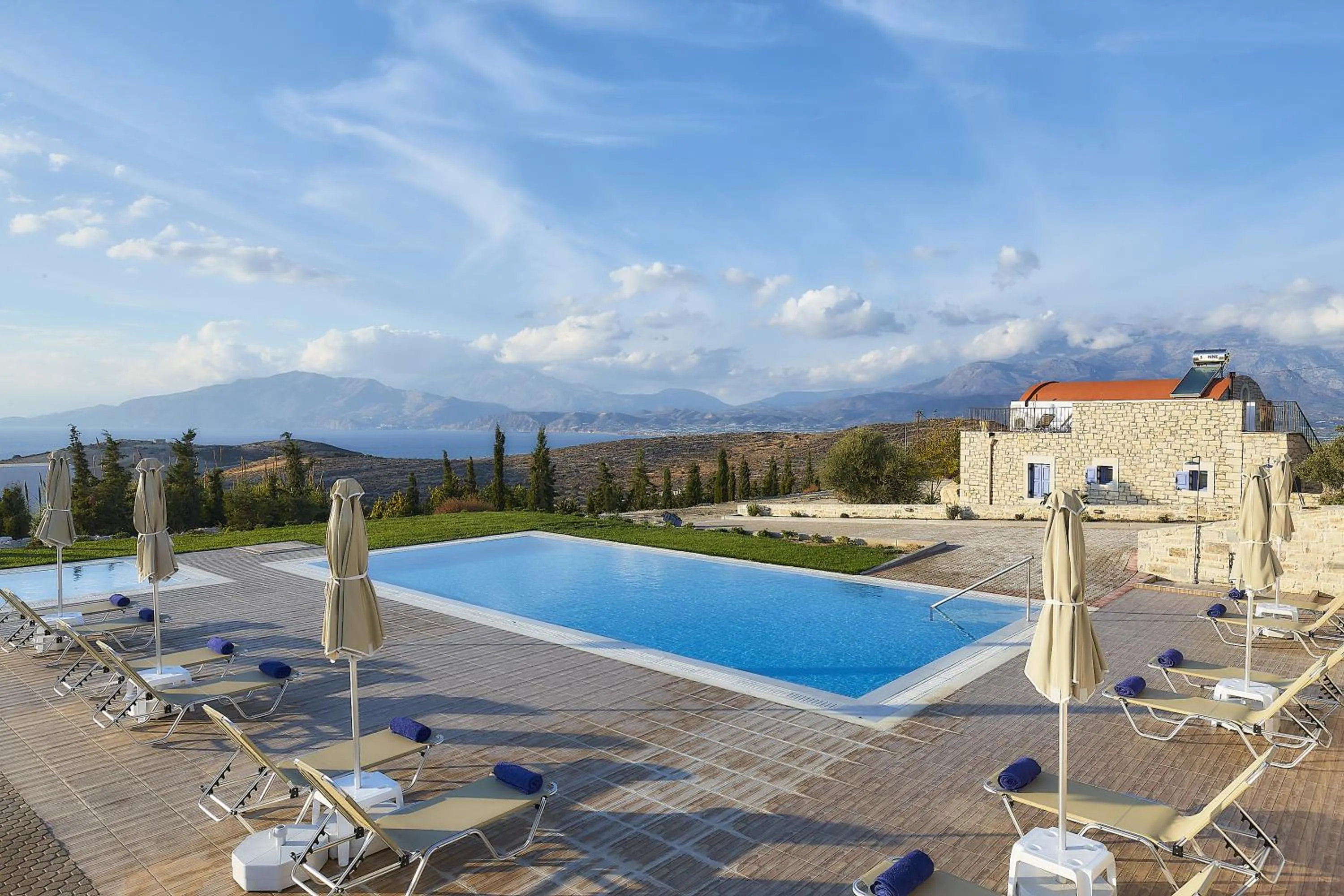 Property building in Orelia Cretan Deluxe Apartments