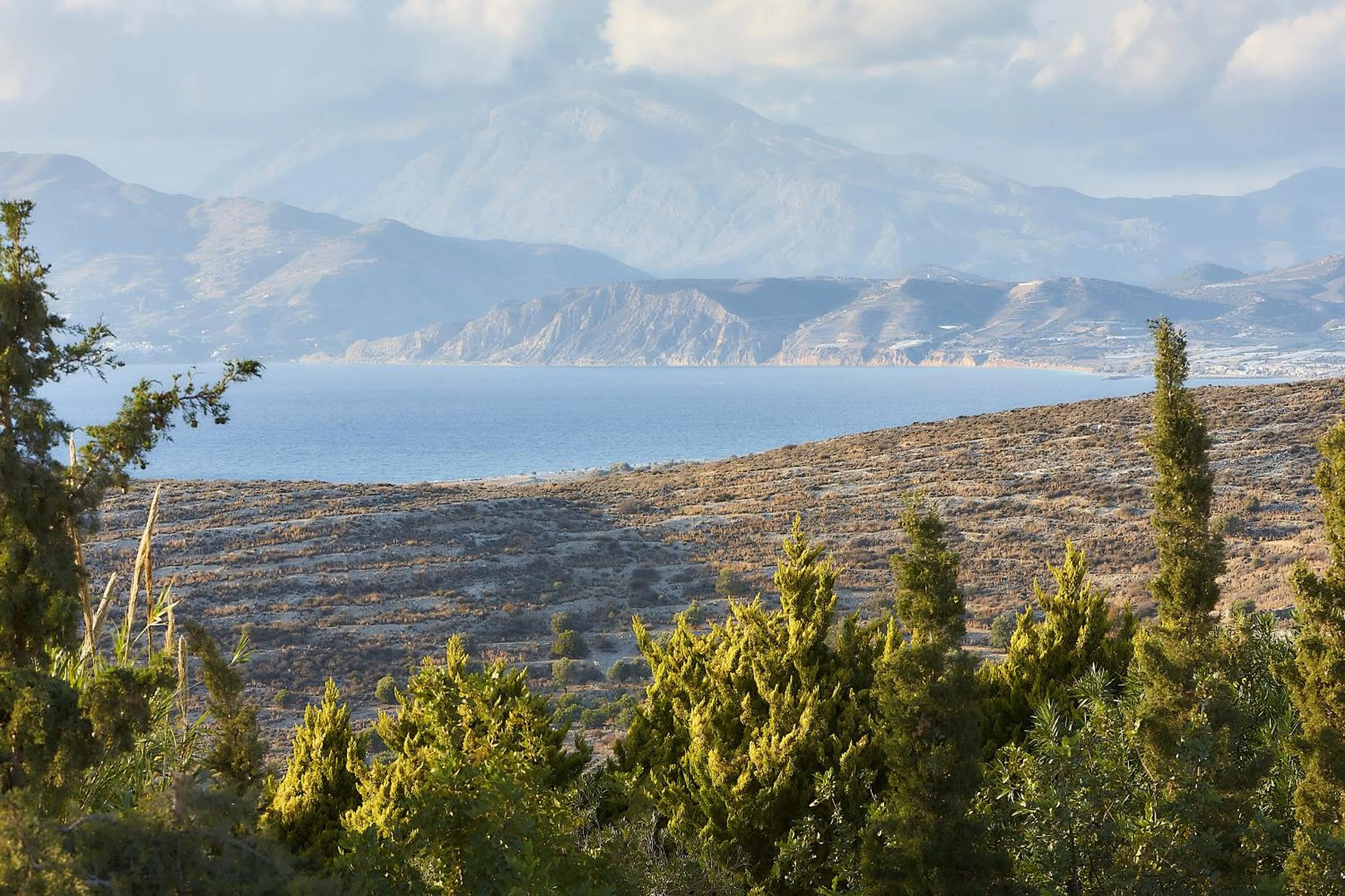 Natural landscape in Orelia Cretan Deluxe Apartments
