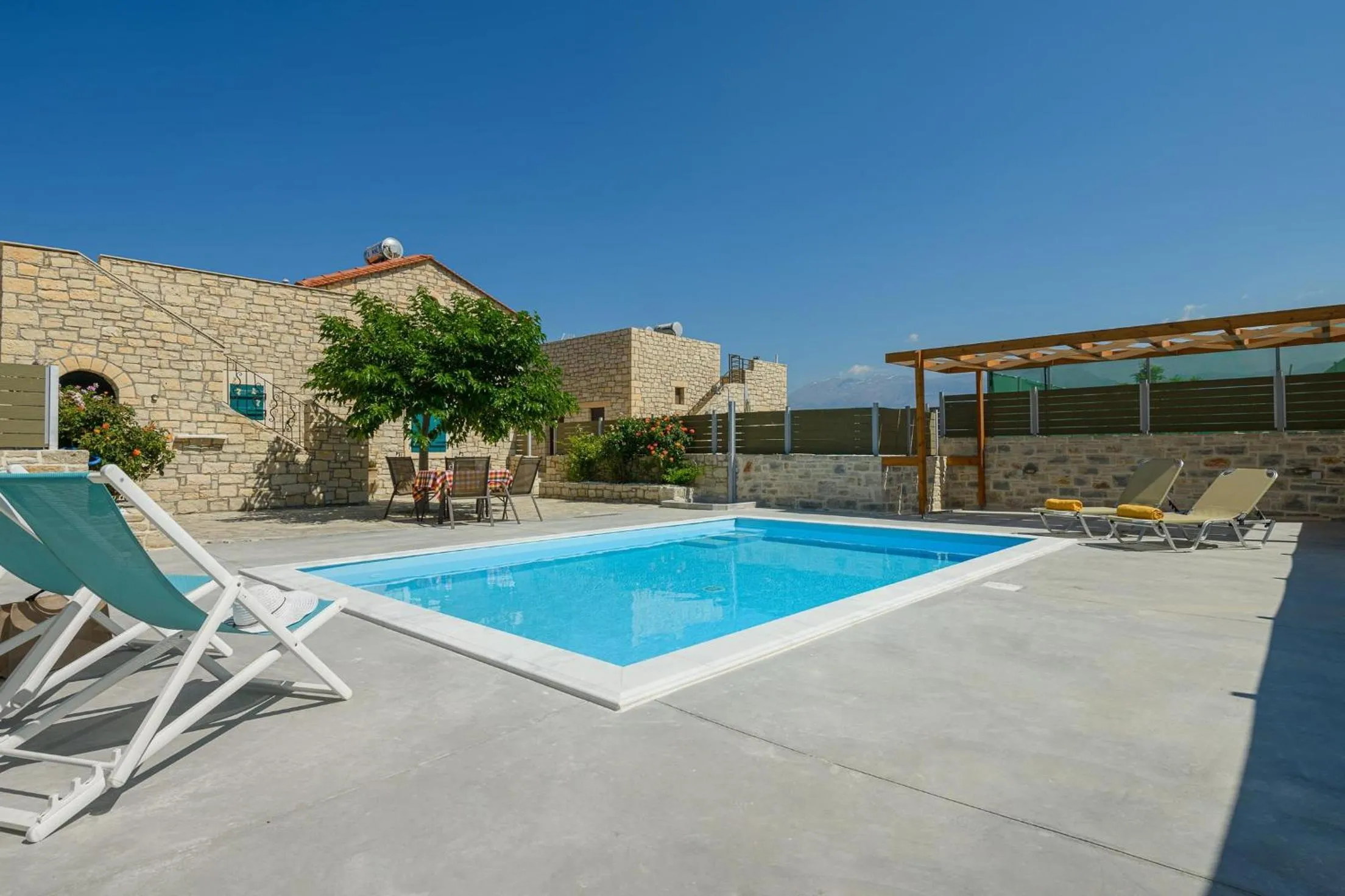 Swimming pool in Orelia Cretan Deluxe Apartments