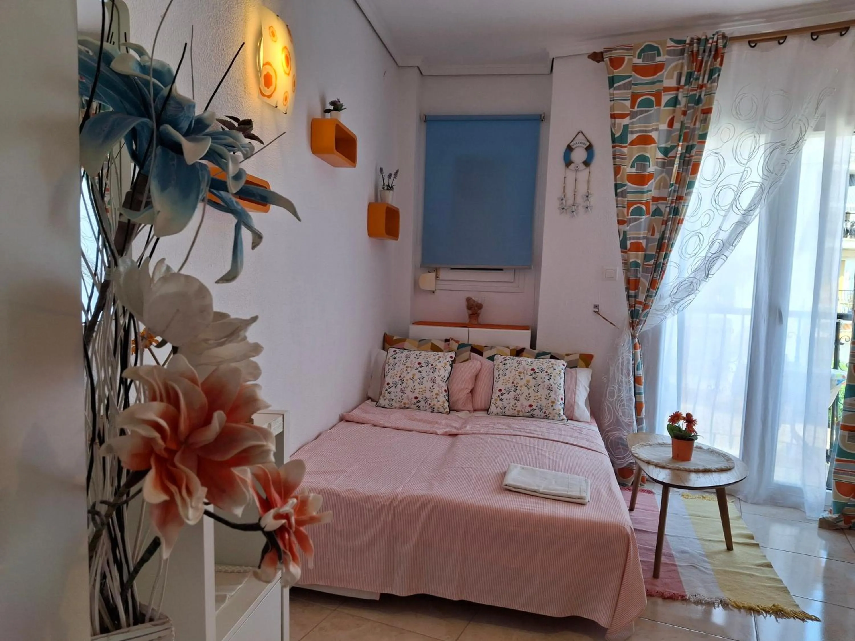 Bed in Apartamento Orange