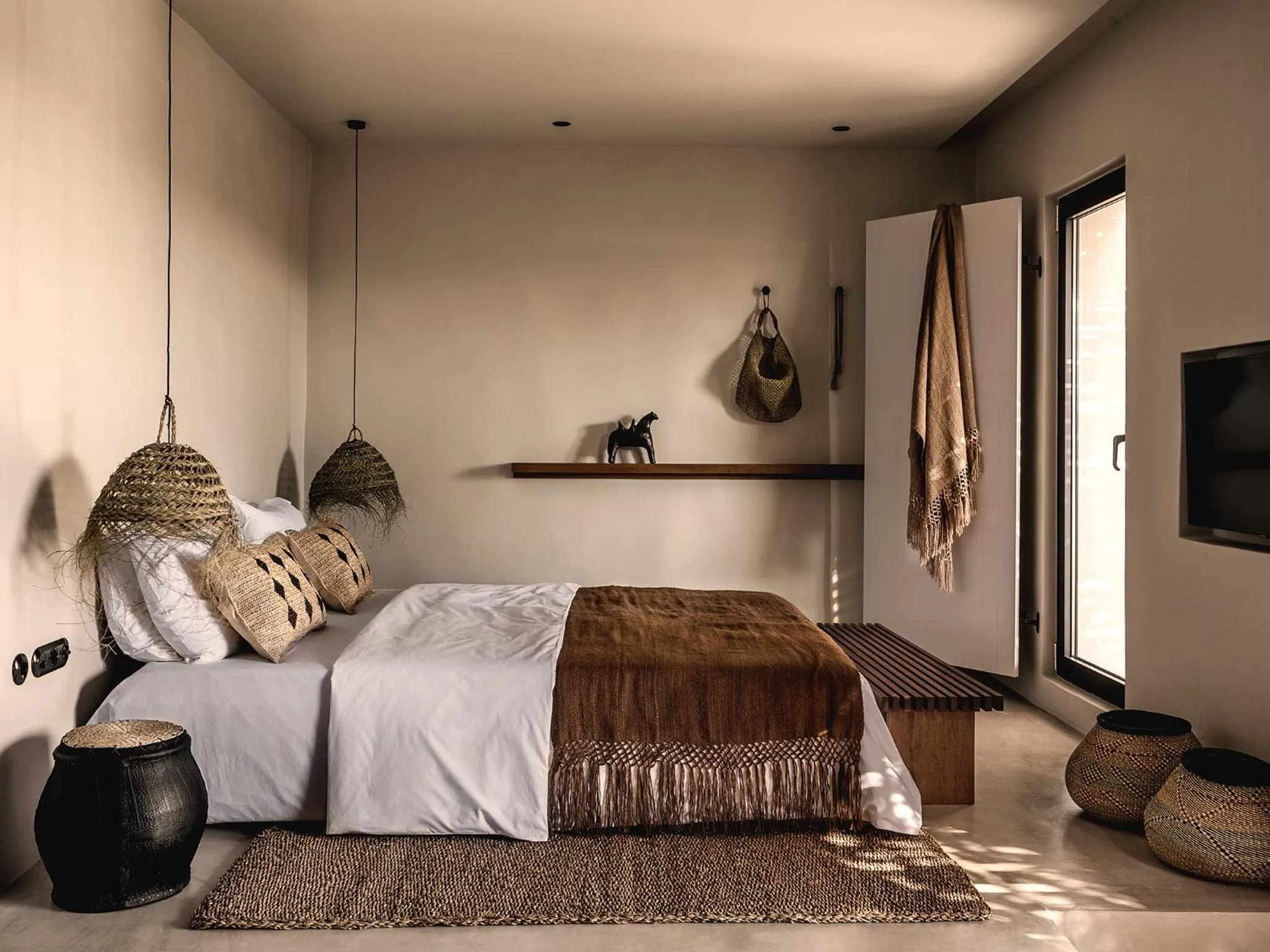 Bedroom, Bed in OKU Kos