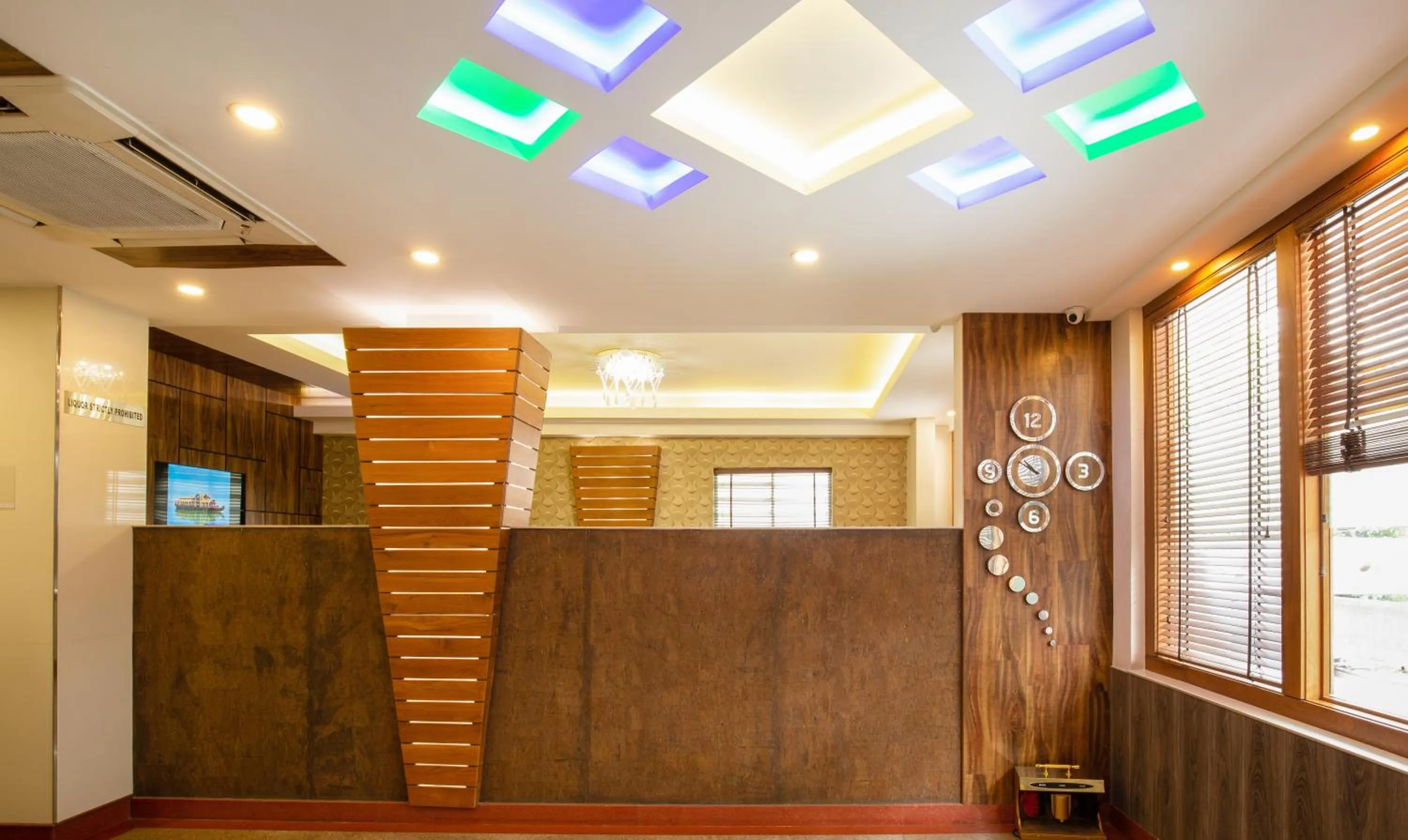 Lobby or reception in Treebo The Qasr