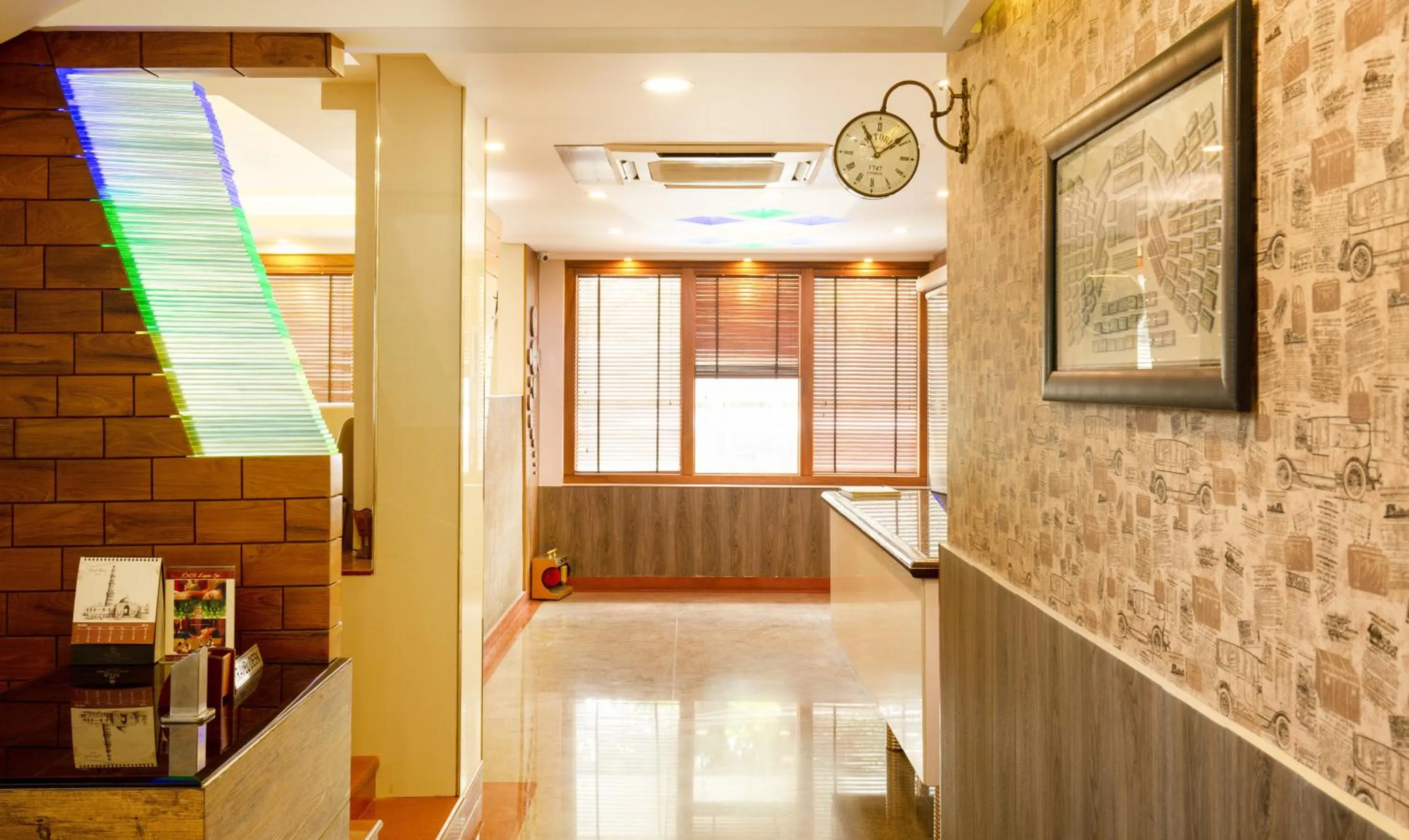 Lobby or reception in Treebo The Qasr