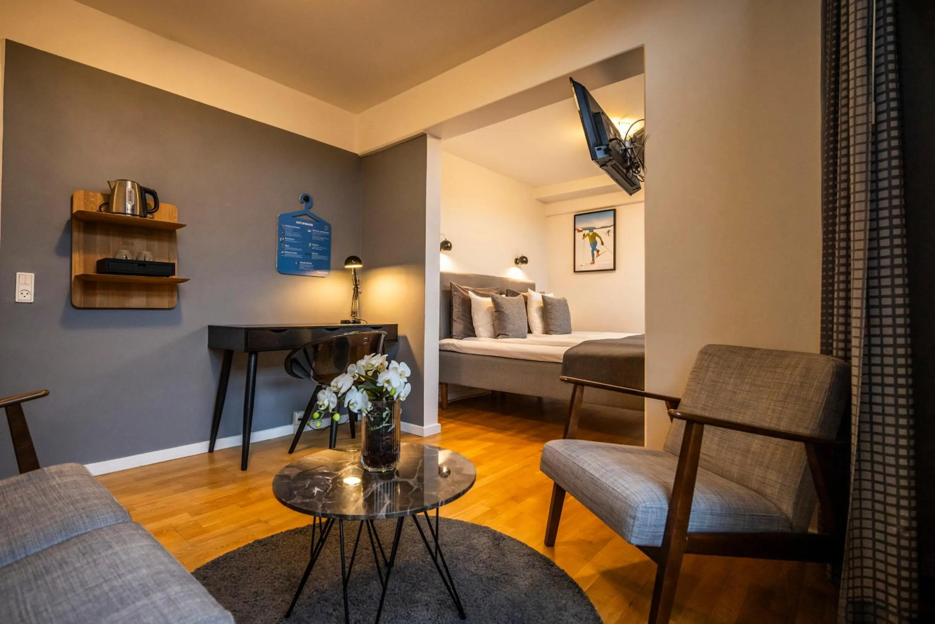 Photo of the whole room, Bed in Idrættens Hus Hotel og Konference