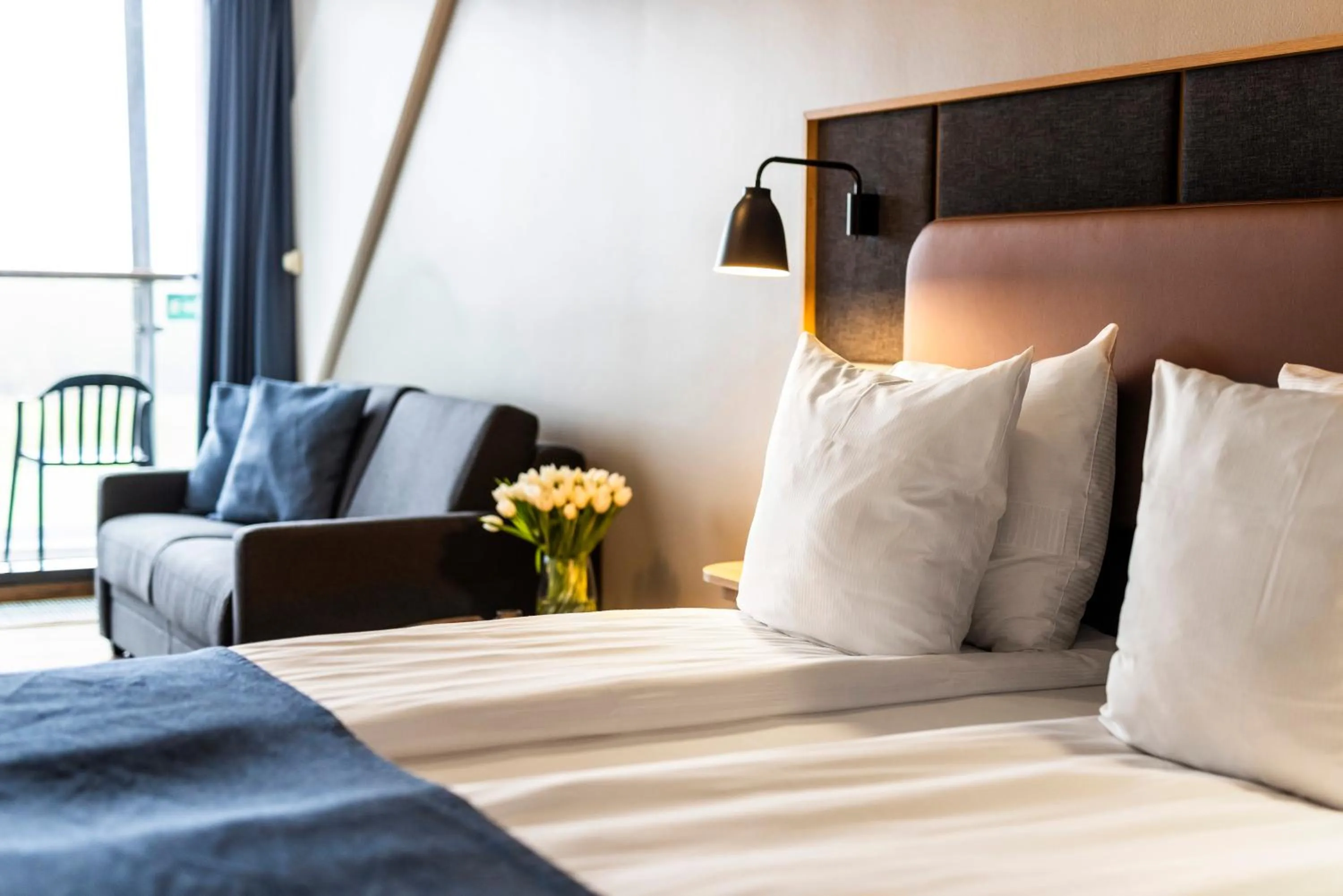 Photo of the whole room, Bed in Idrættens Hus Hotel og Konference