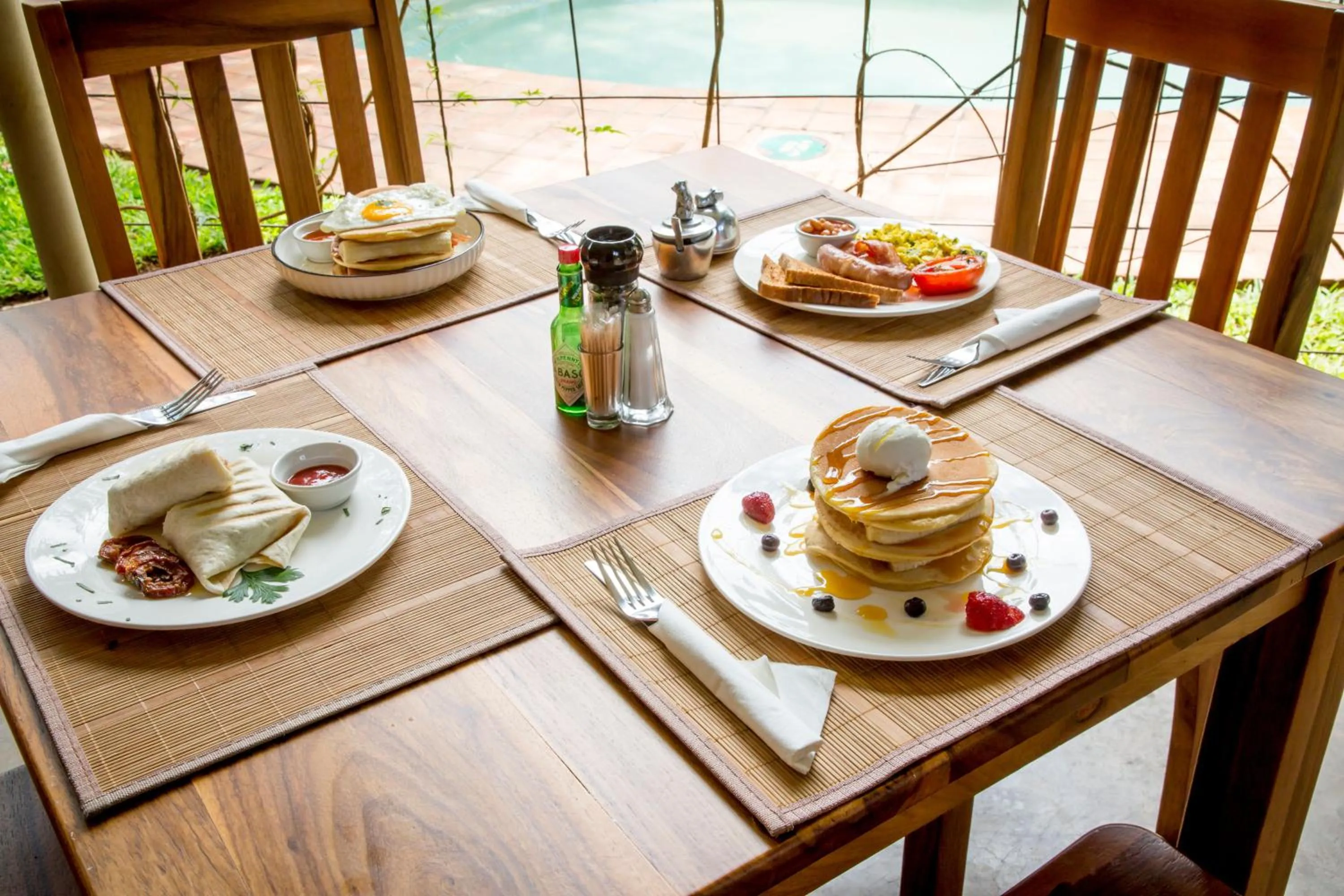 Food and drinks in Livingstone Lodge