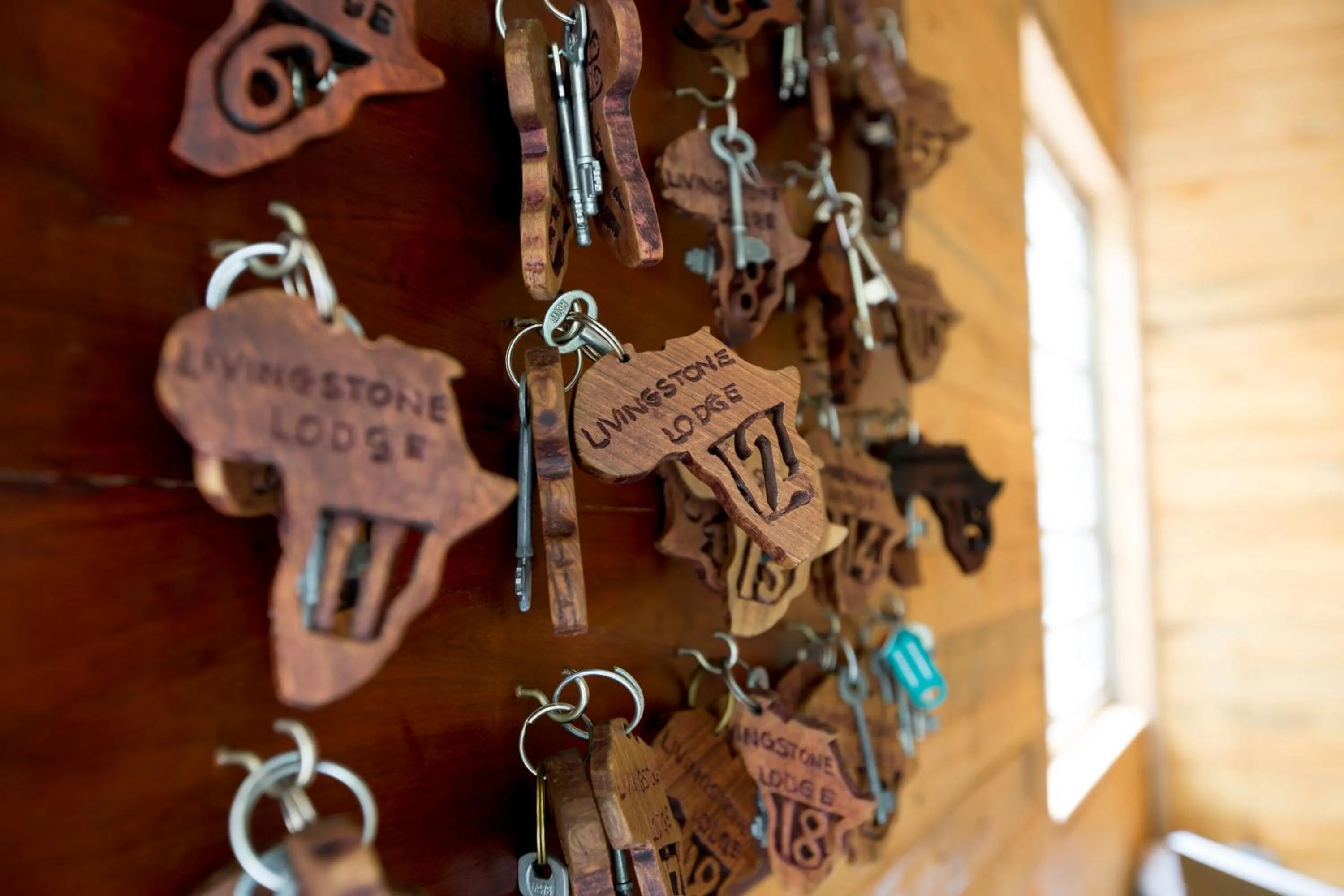 Bedroom in Livingstone Lodge