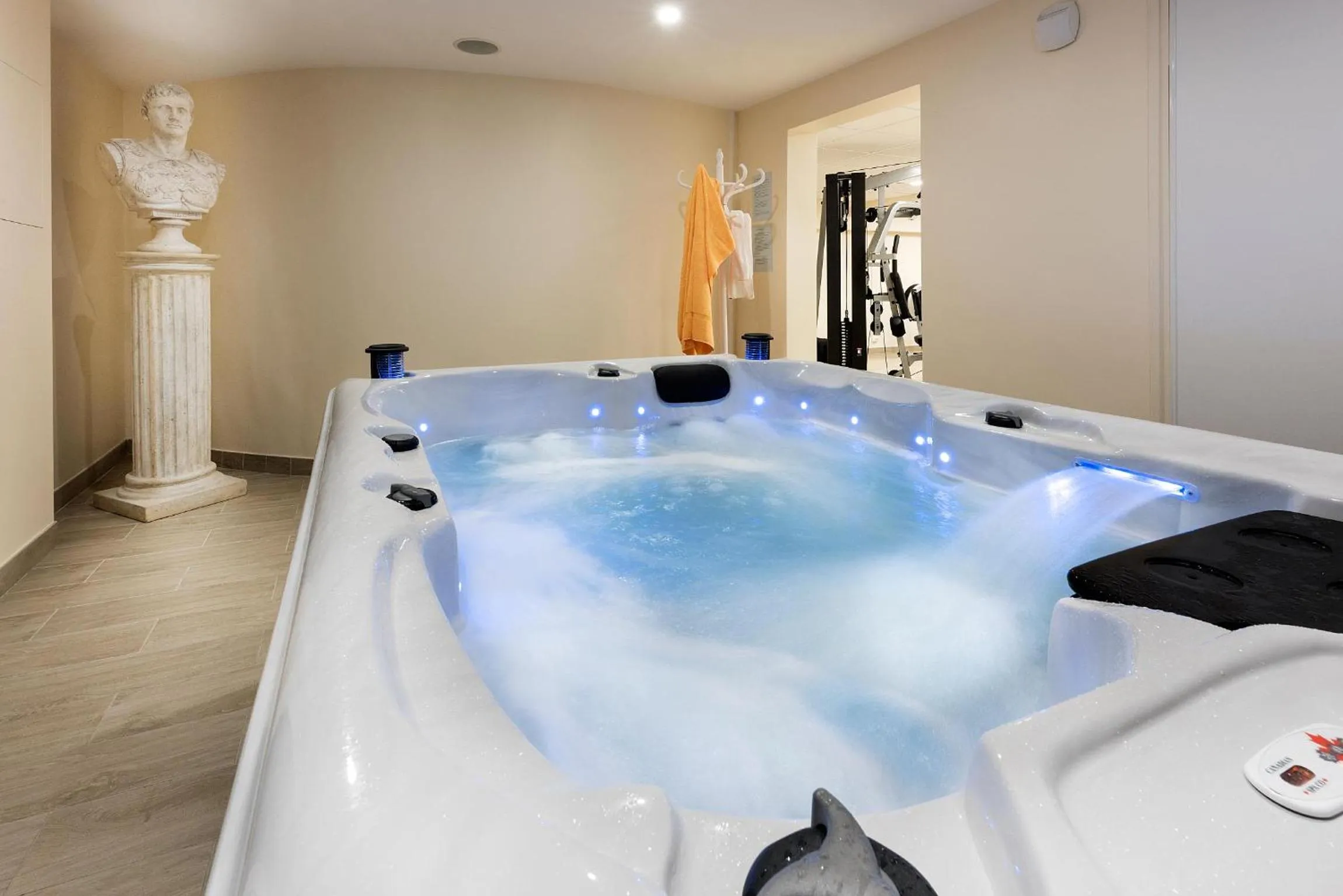 Hot Tub in Domaine du Bois des Anges