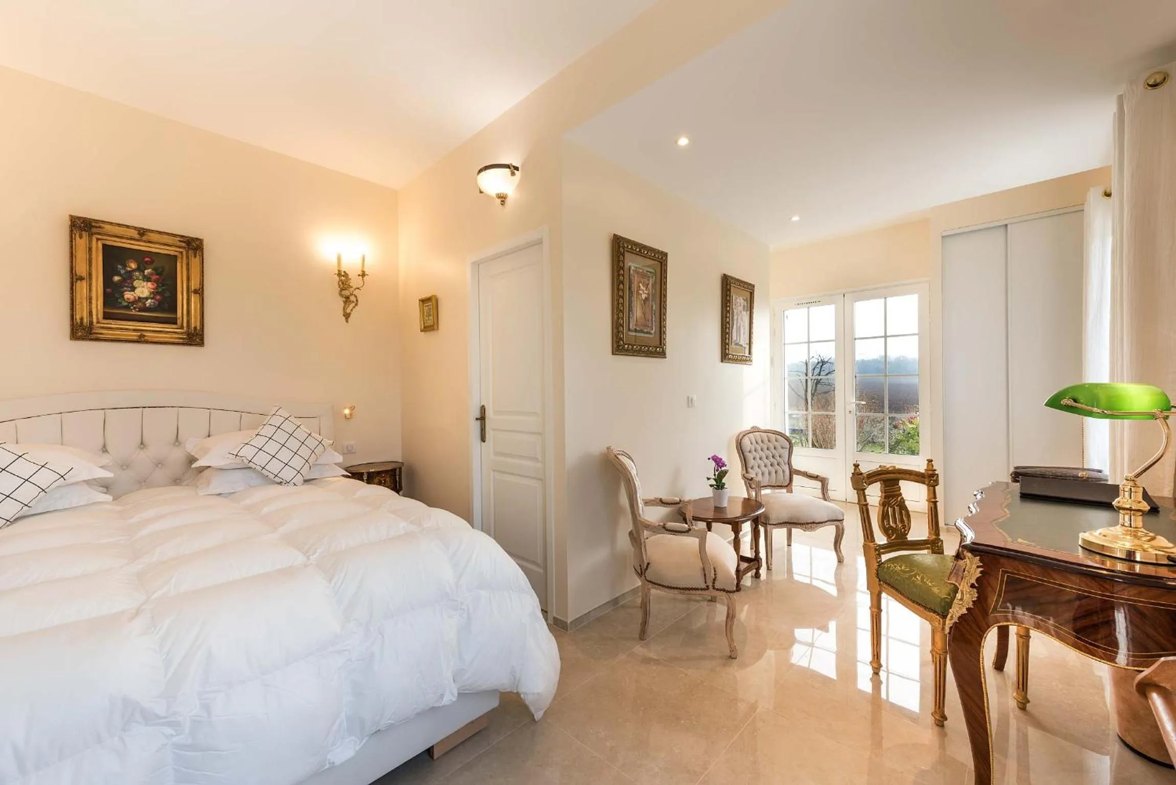 Bed in Domaine du Bois des Anges