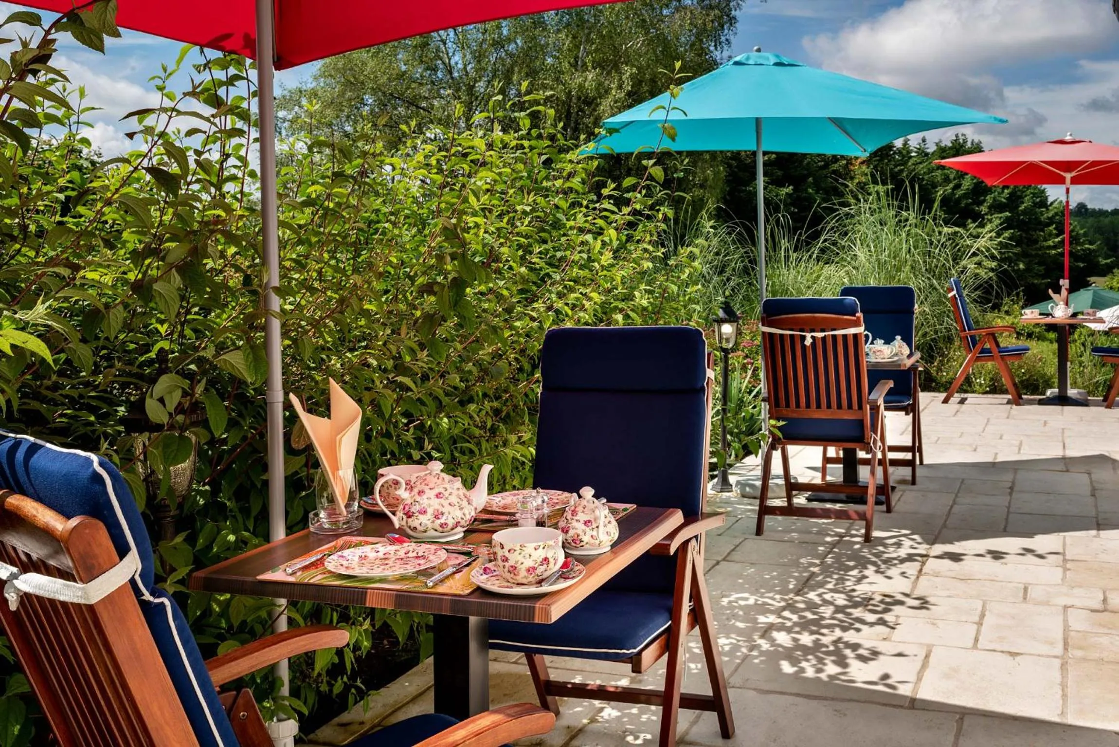 Patio in Domaine du Bois des Anges
