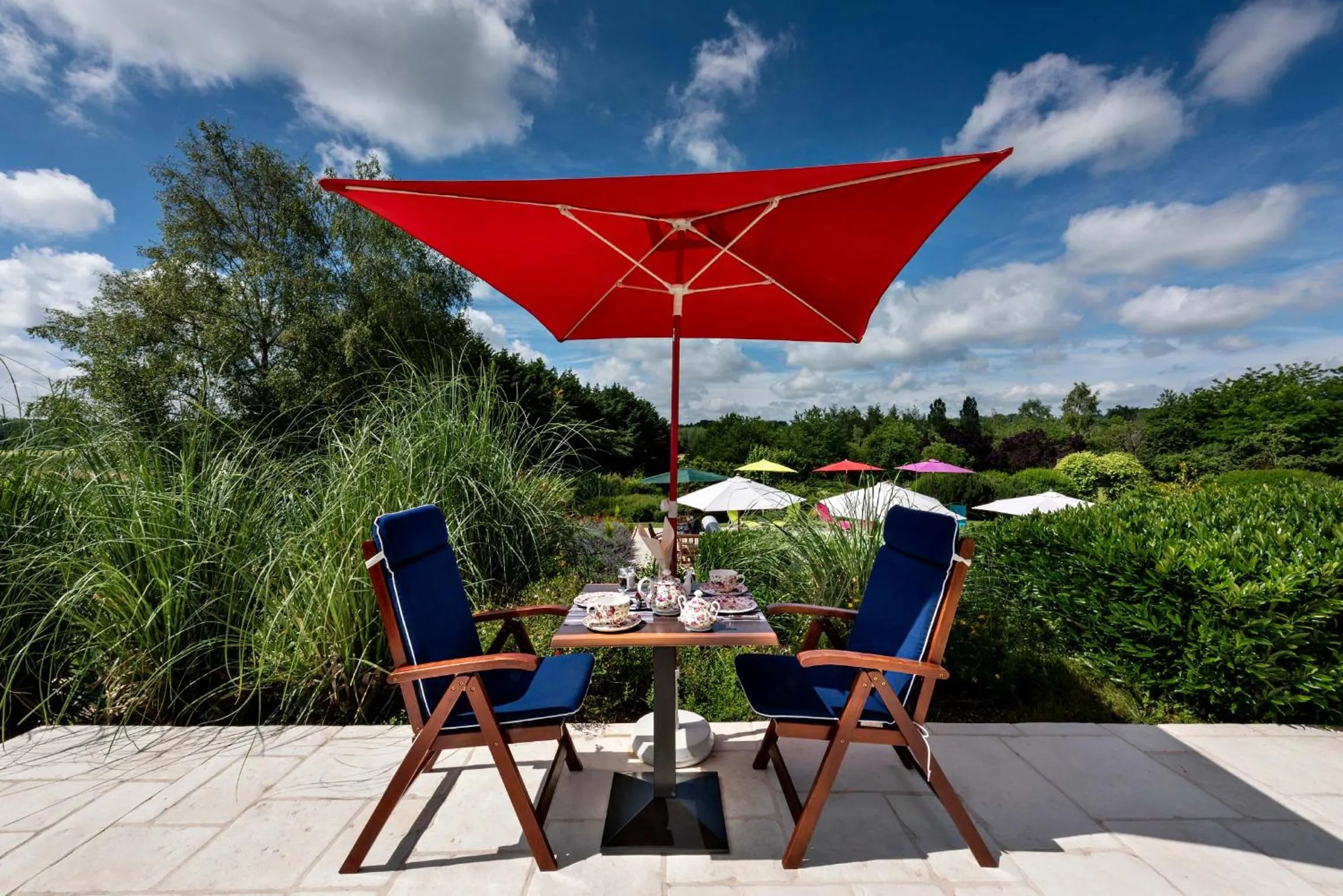 Garden in Domaine du Bois des Anges