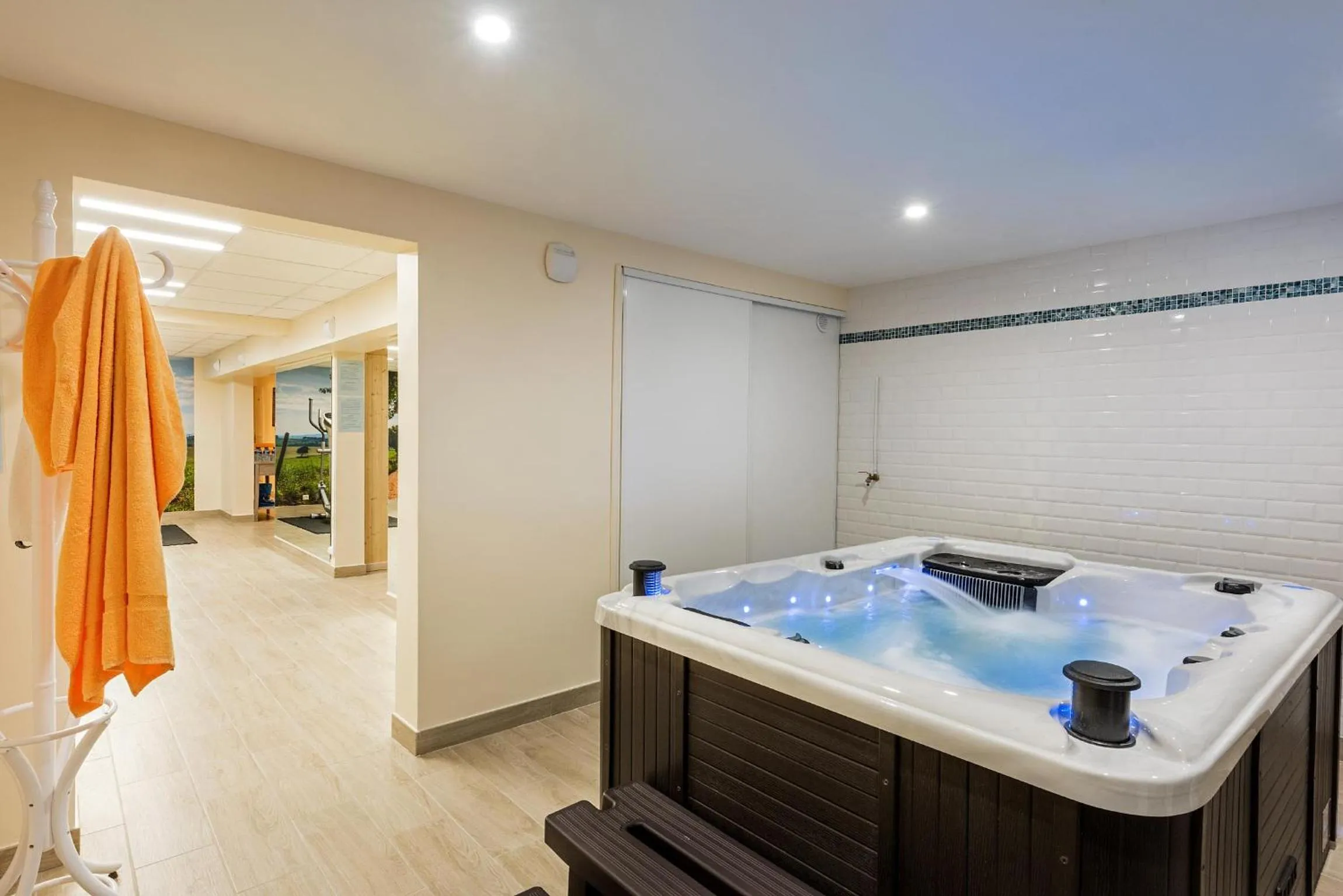 Hot Tub in Domaine du Bois des Anges