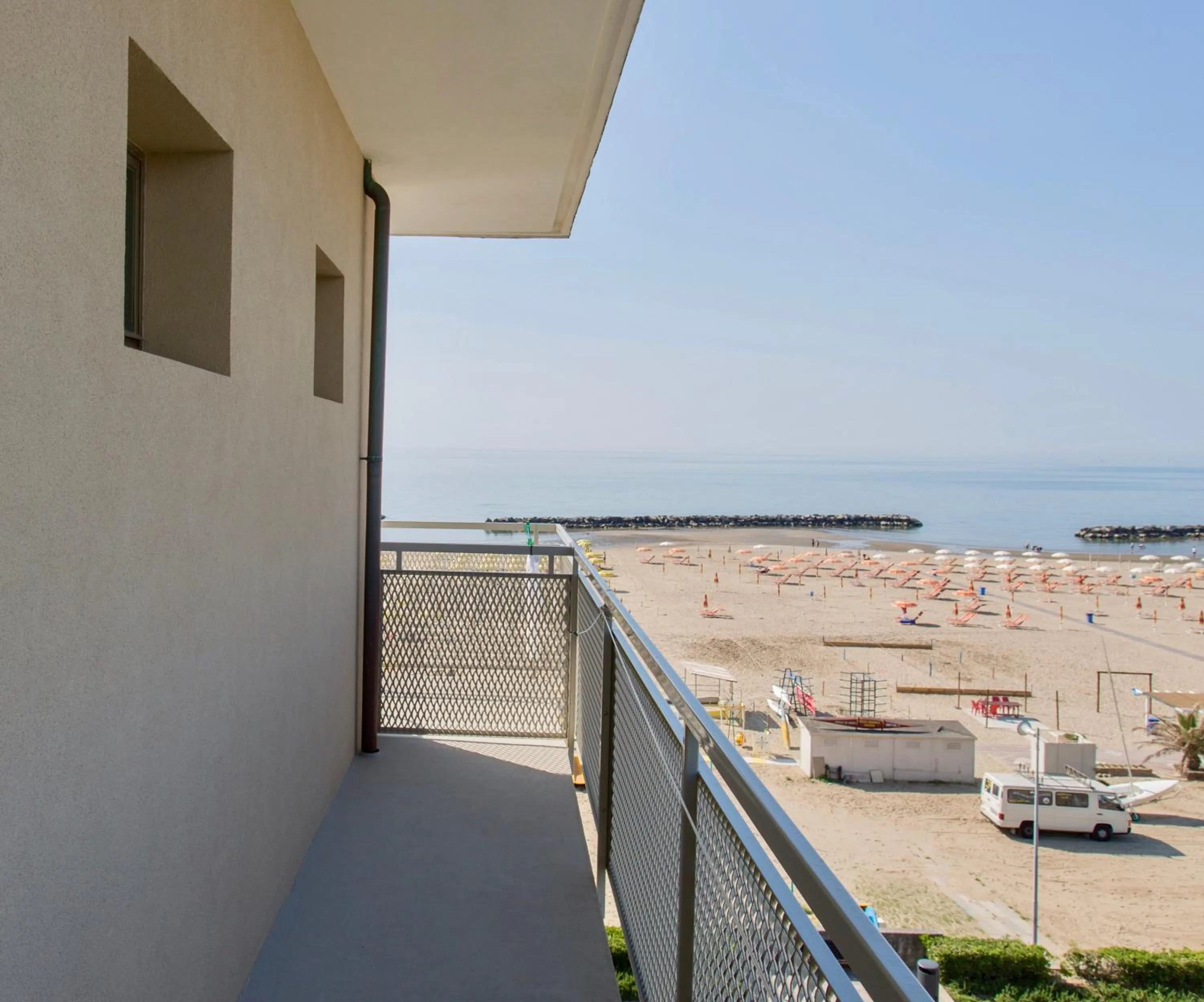 Sea view in Hotel Tritone Rimini