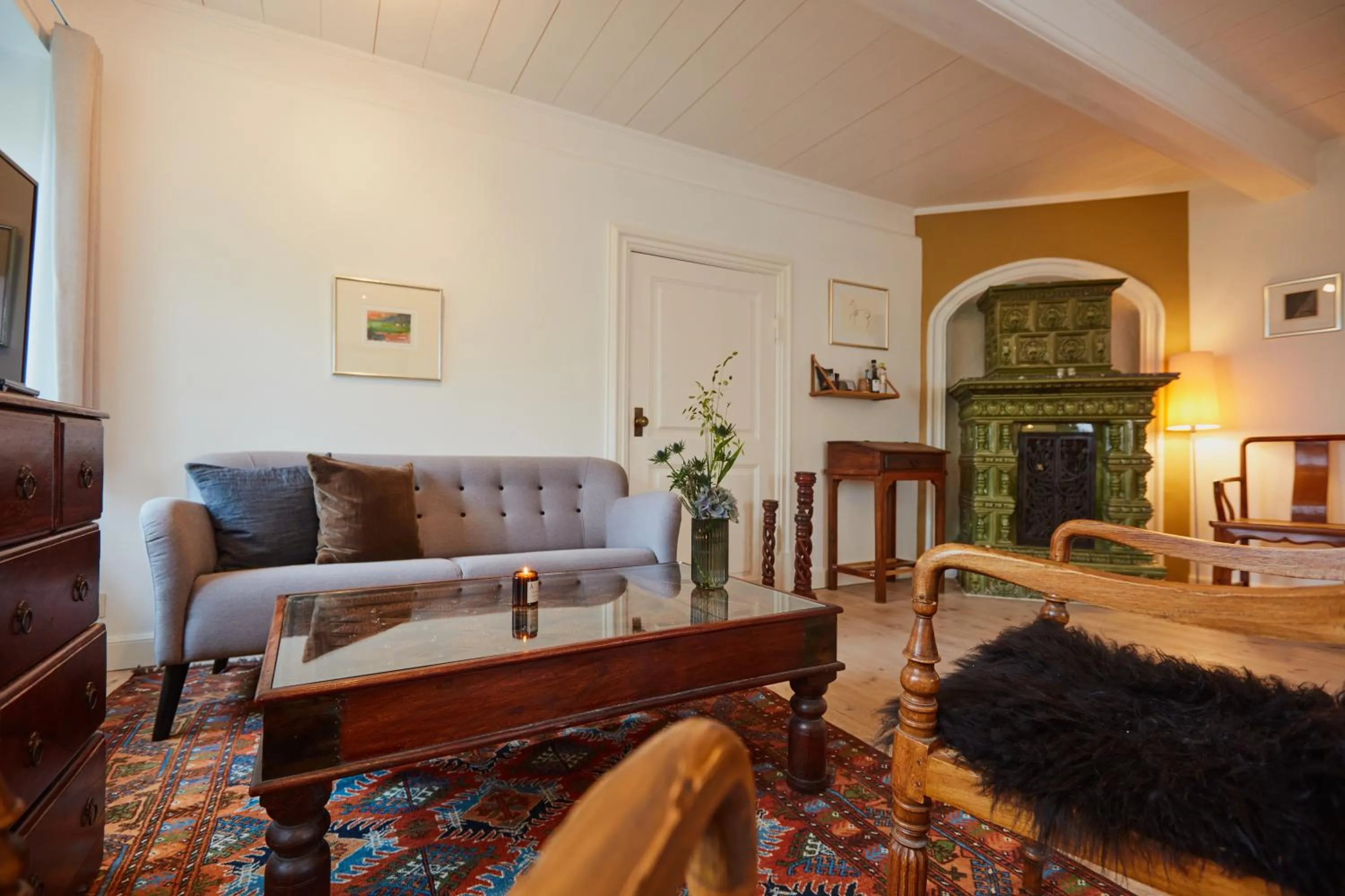 Seating area in Benniksgaard Hotel