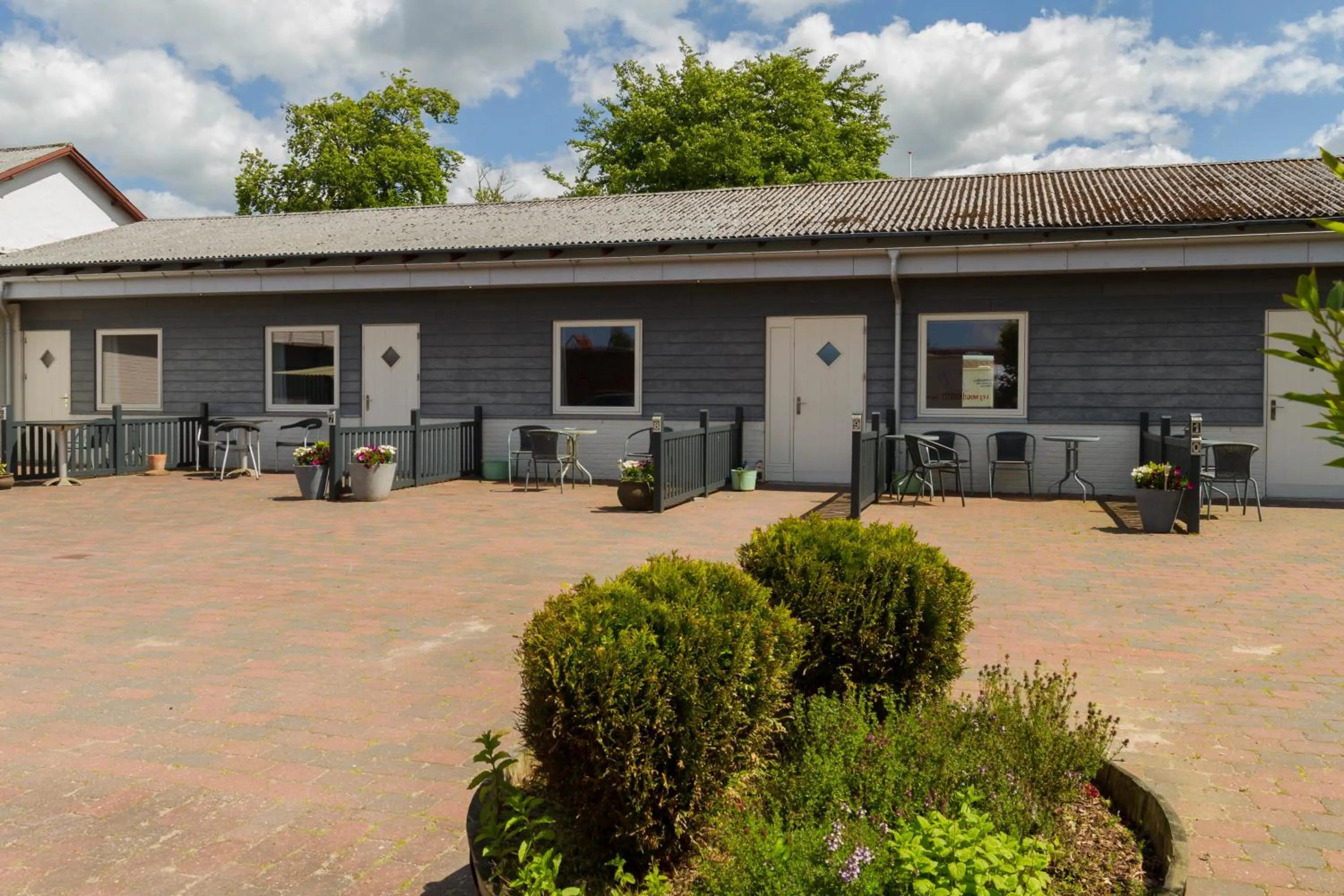 Balcony/Terrace in Sdr. Omme Kro & Hotel