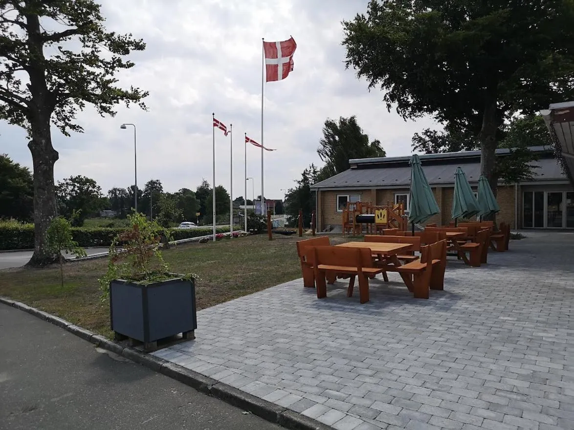 Children play ground in Sdr. Omme Kro & Hotel