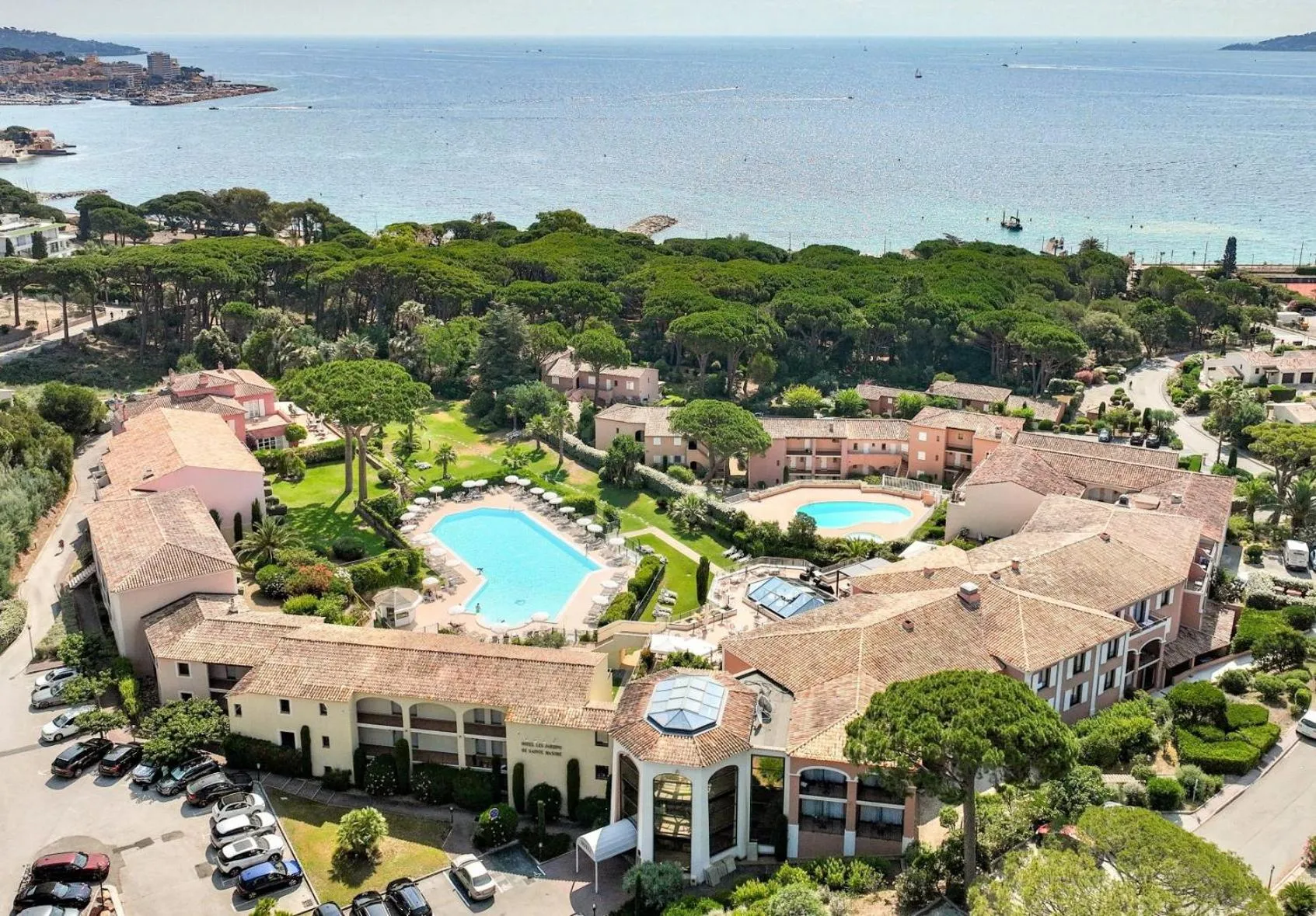 Beach in Hôtel Les Jardins De Sainte-Maxime