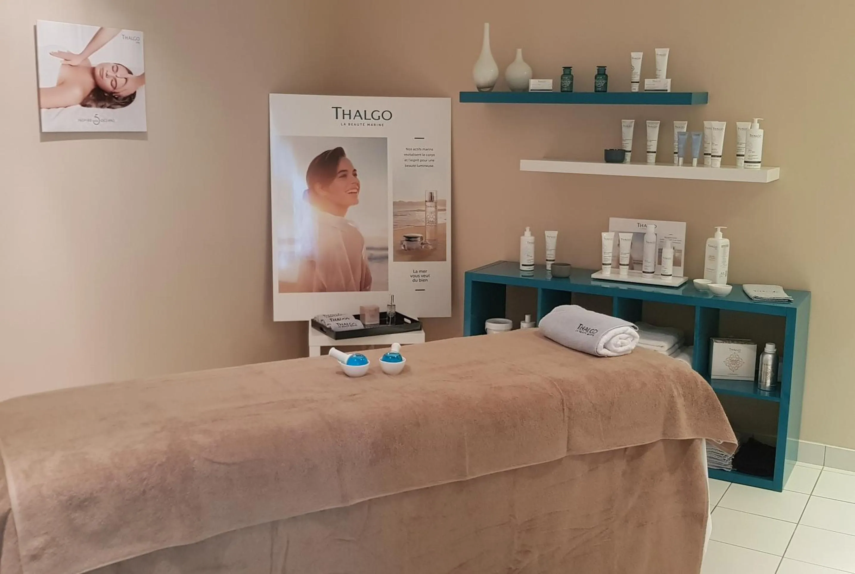 Spa and wellness centre/facilities in Hôtel Les Jardins De Sainte-Maxime