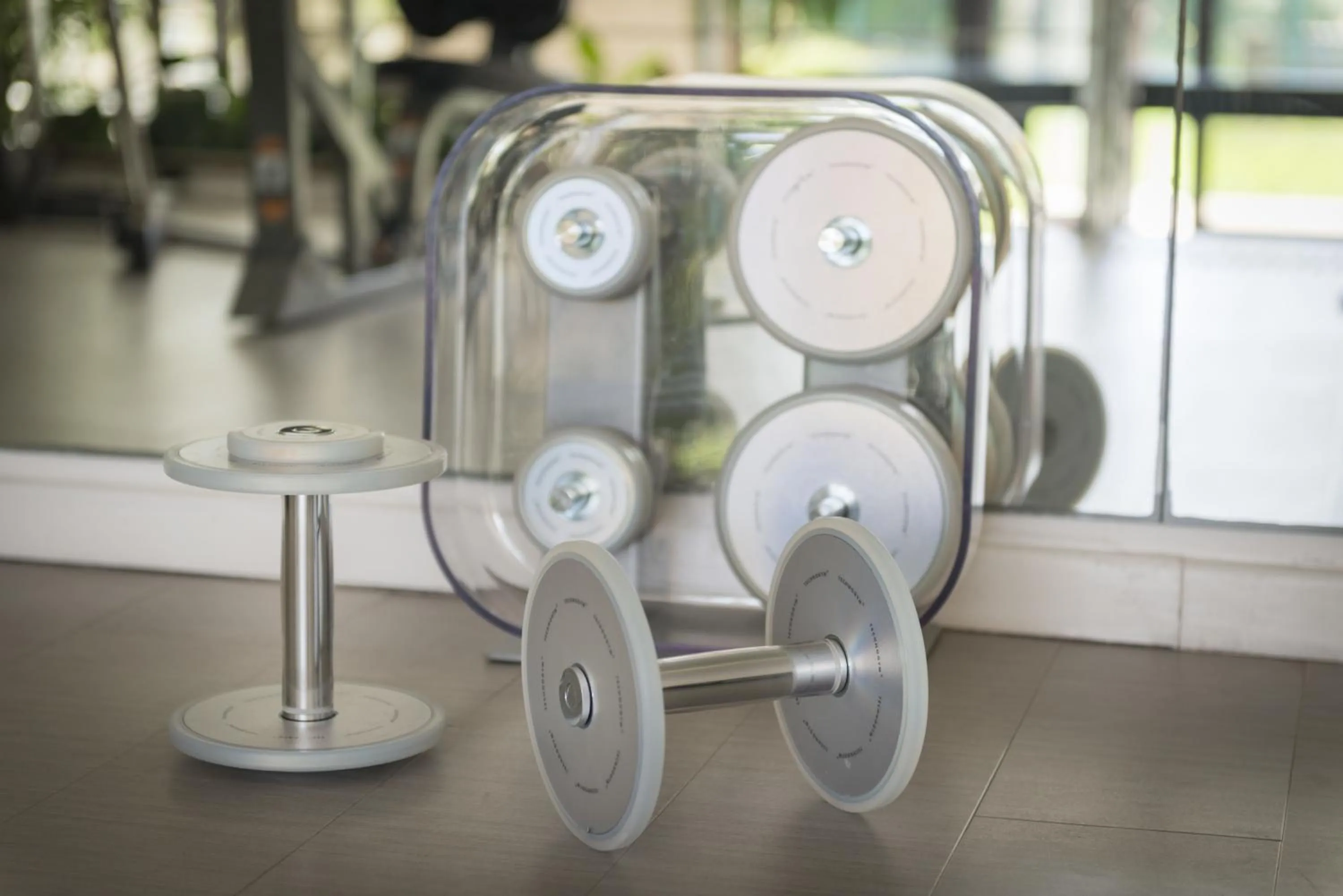 Fitness centre/facilities in Hôtel Les Jardins De Sainte-Maxime