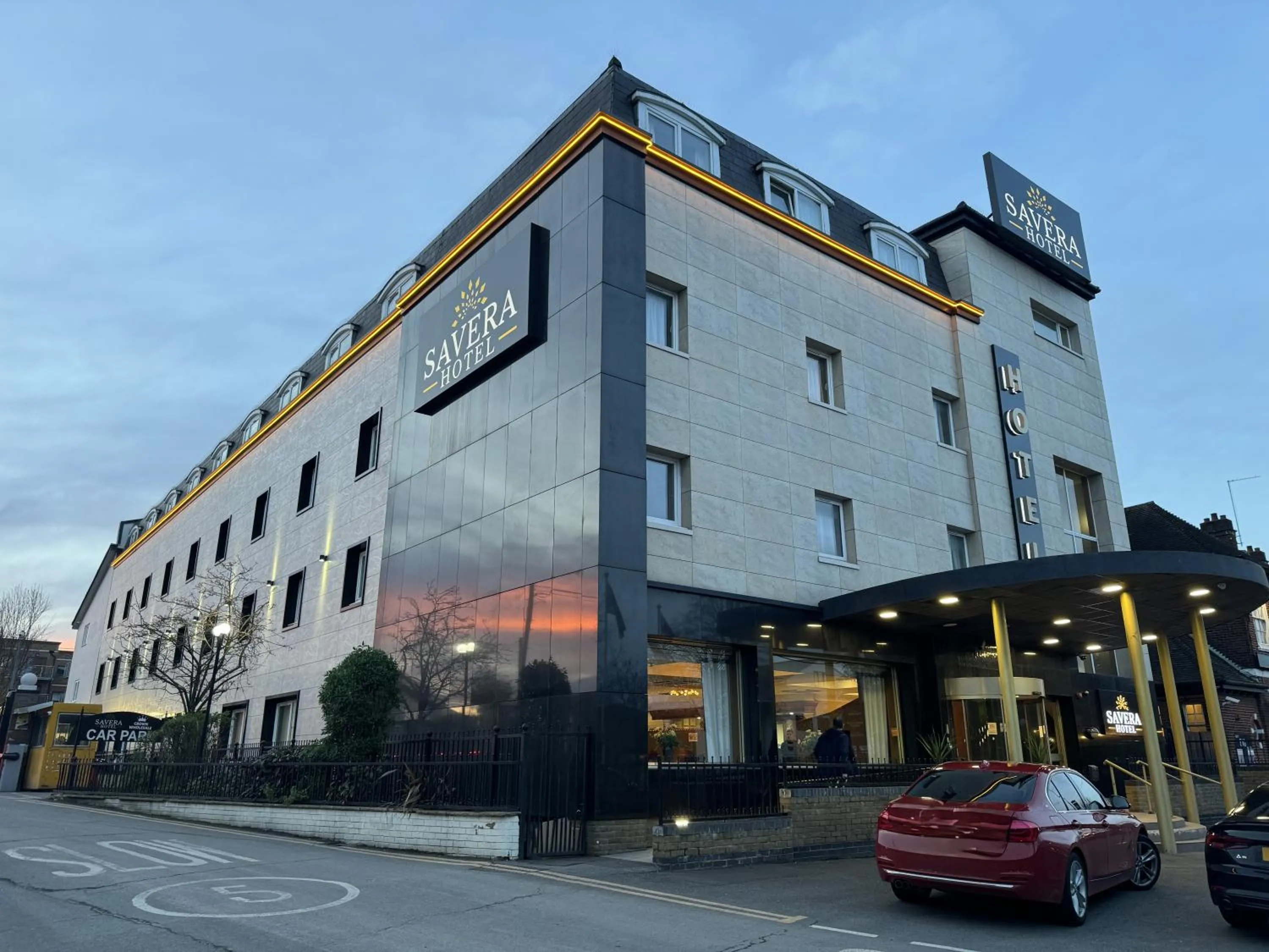Property building in Savera Hotel South Ruislip