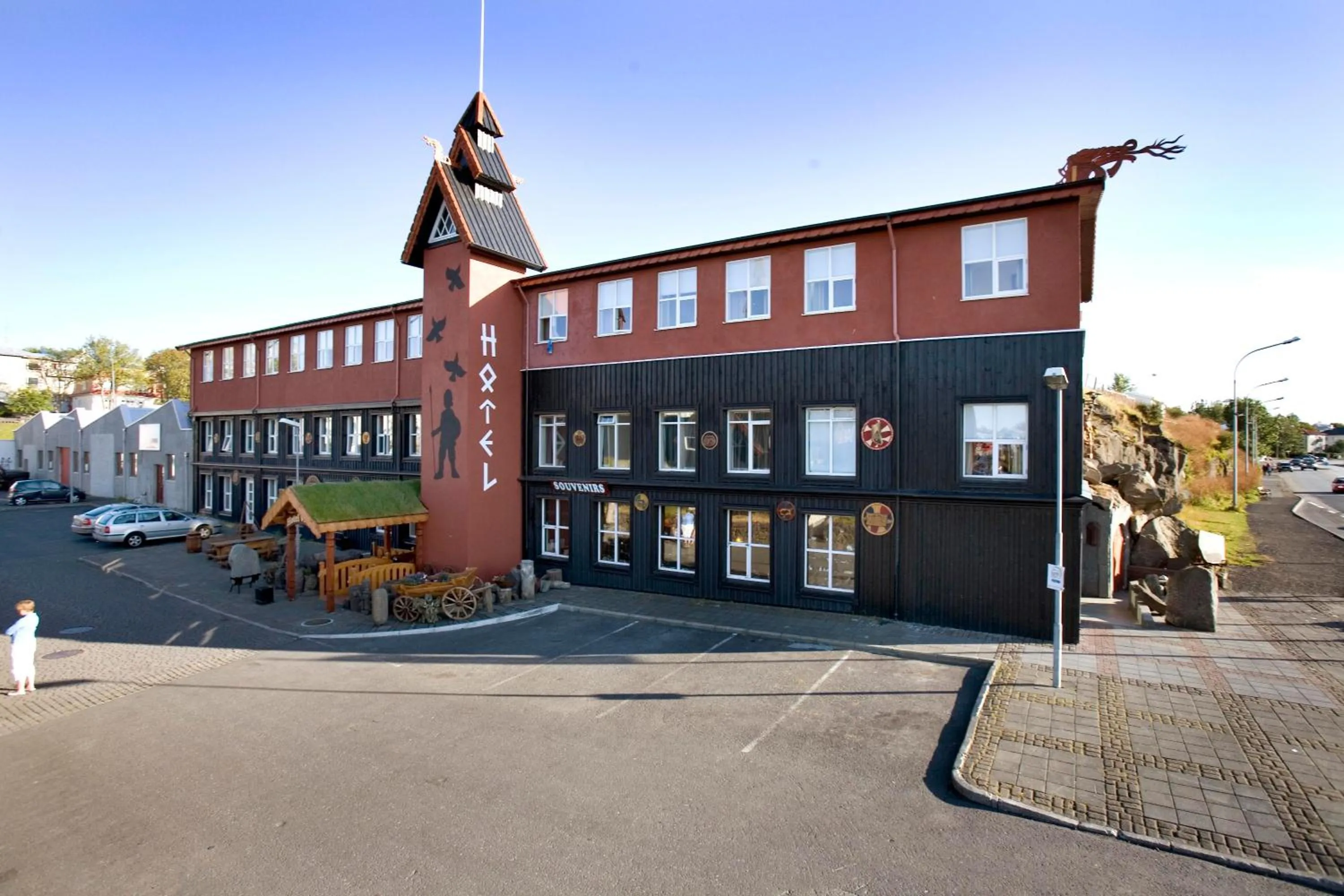 Facade/entrance in Hotel Viking