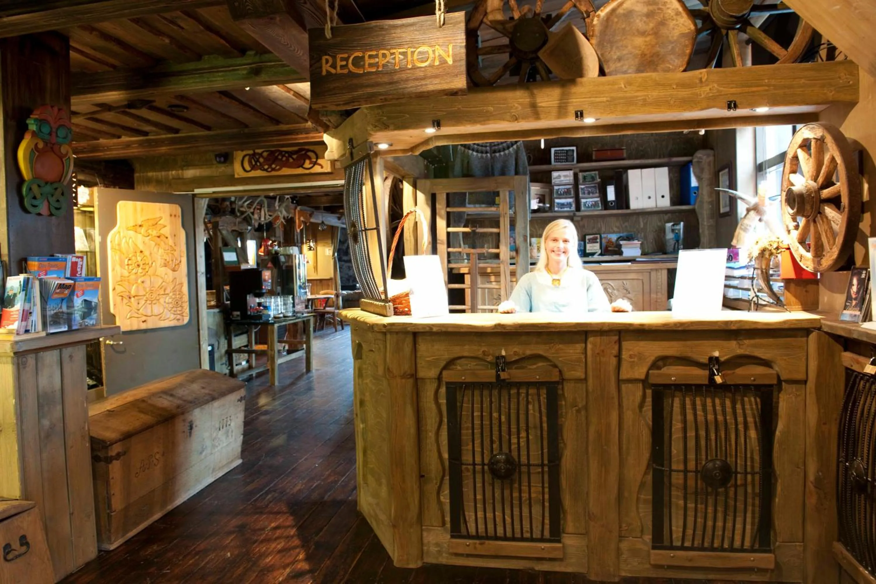 Lobby or reception in Hotel Viking