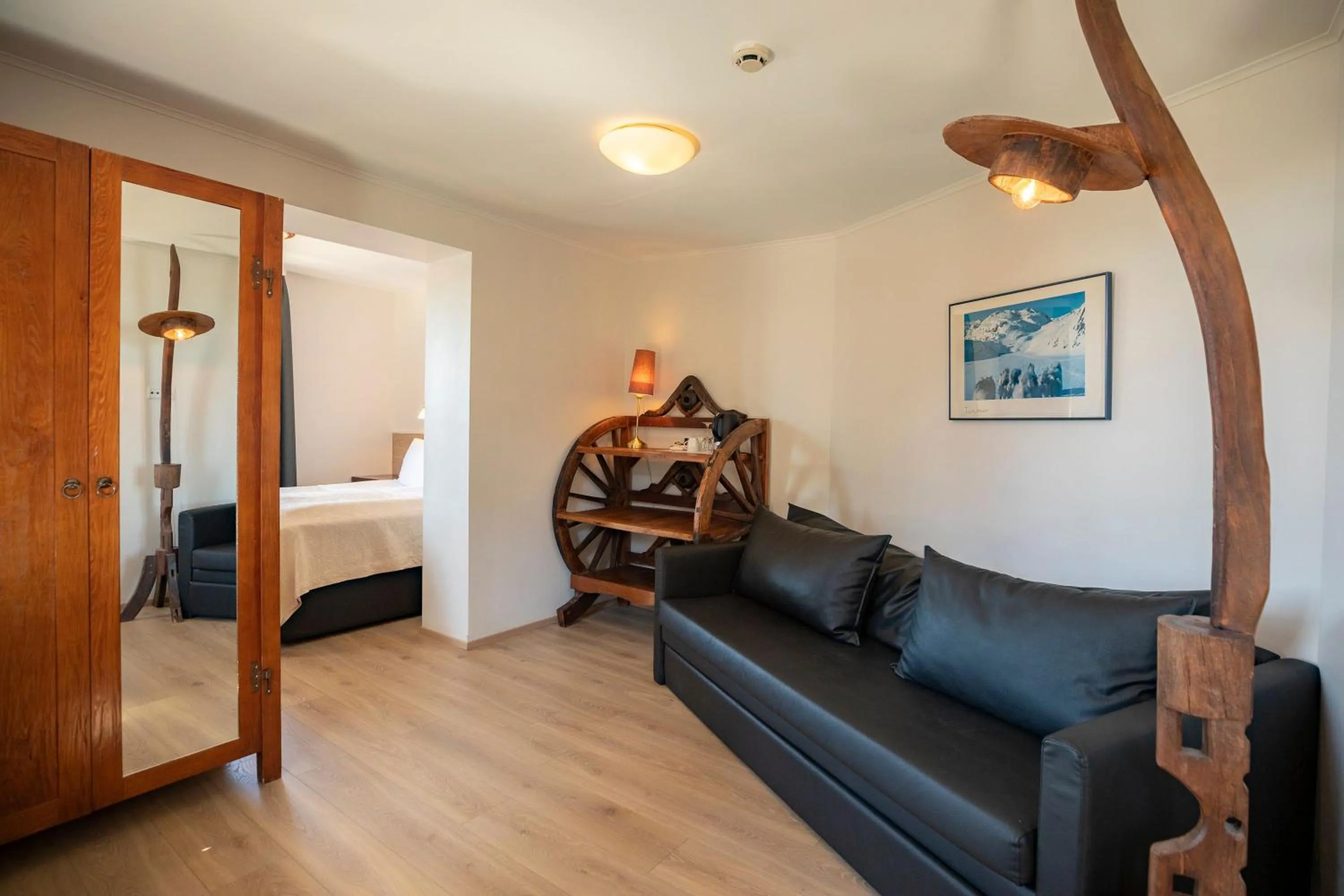 Seating area in Hotel Viking