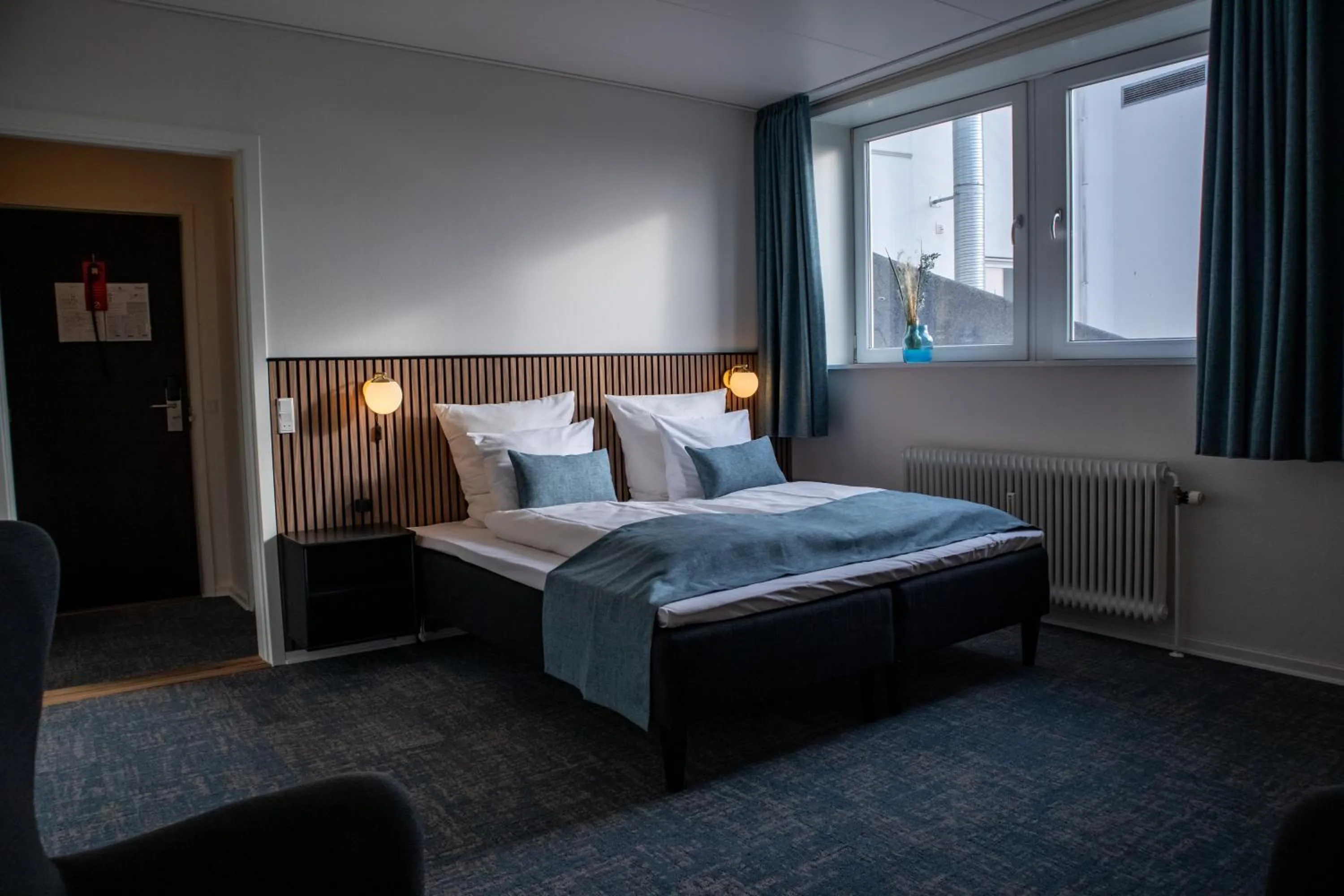 Bed in Hotel Phønix Hjørring