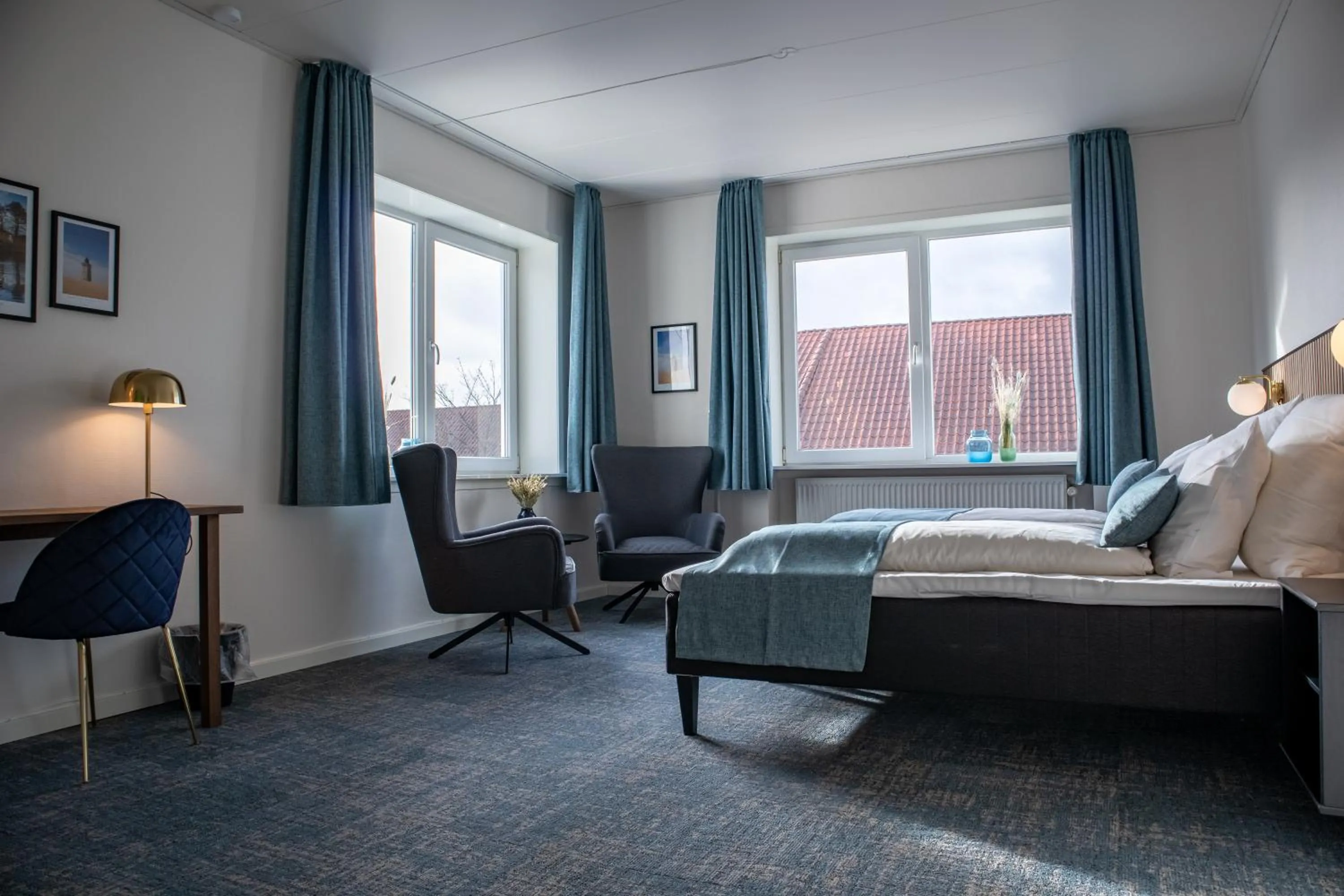 Bed in Hotel Phønix Hjørring
