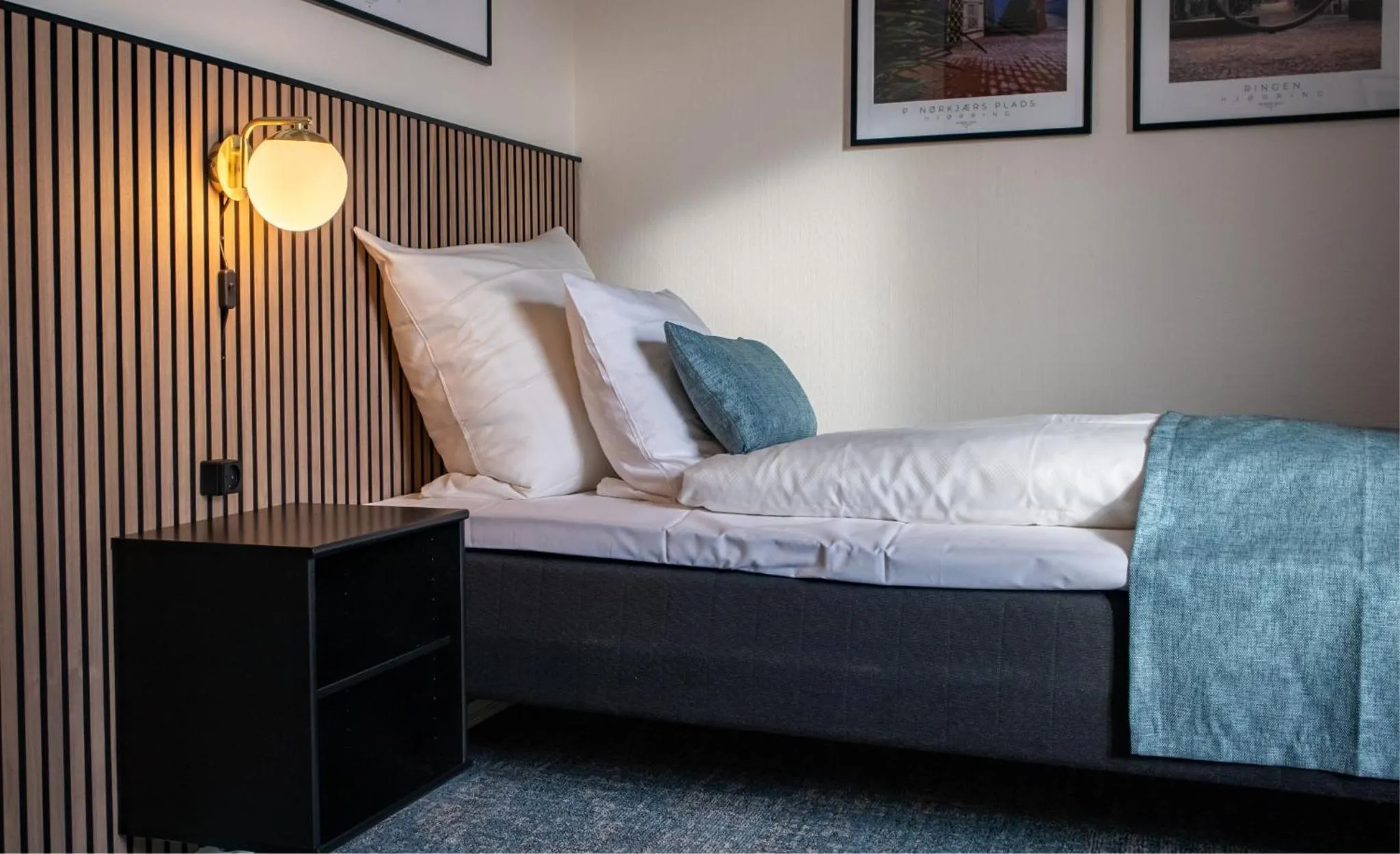 Bed in Hotel Phønix Hjørring