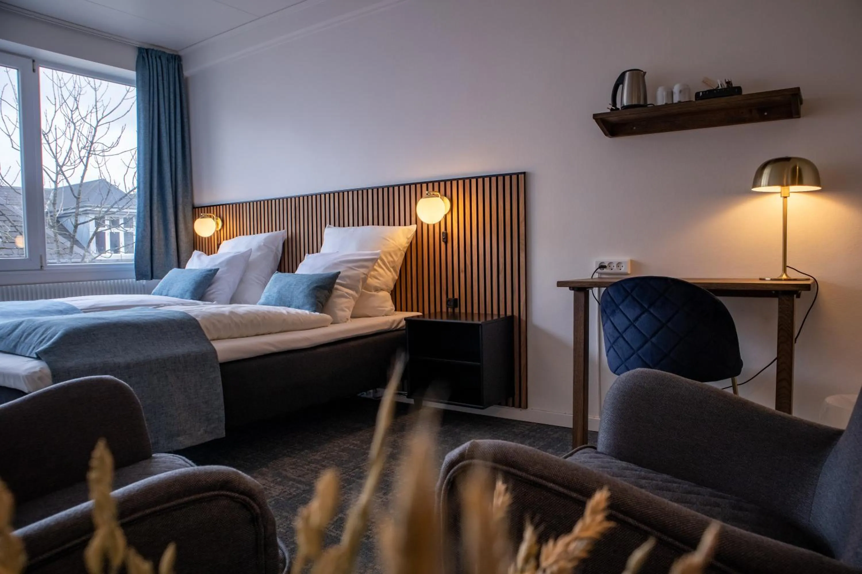 Bed in Hotel Phønix Hjørring