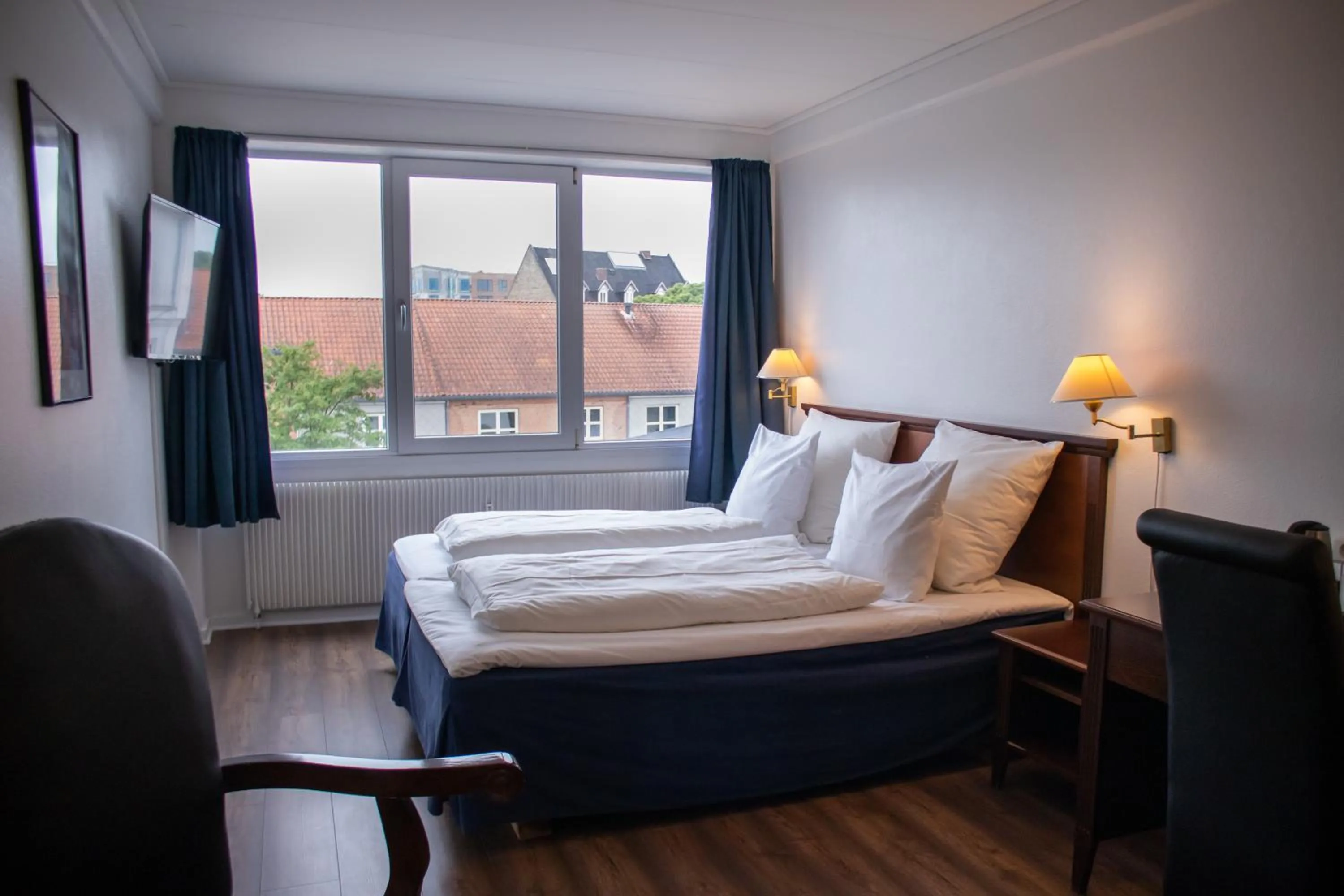 Bed in Hotel Phønix Hjørring