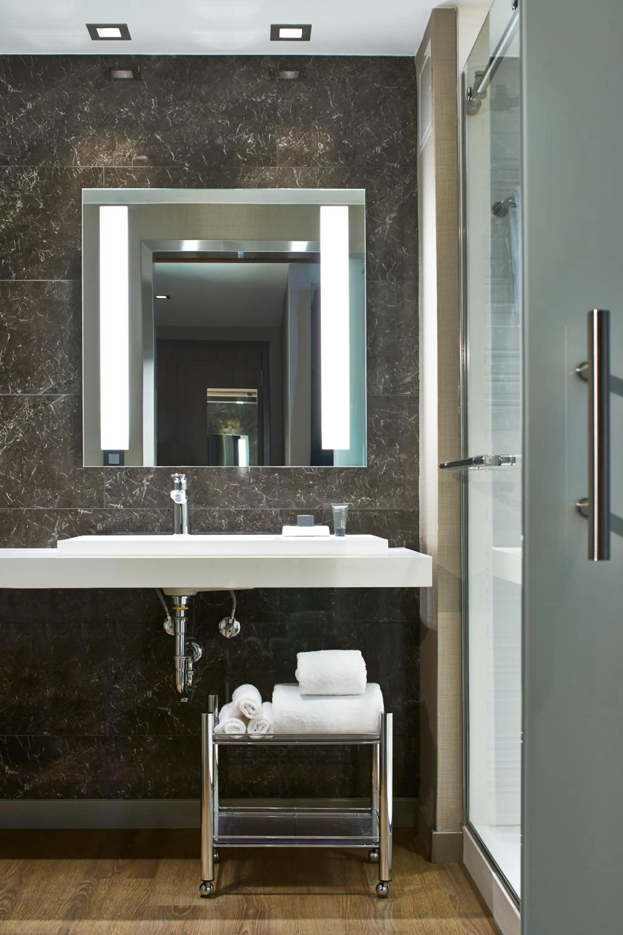 Bathroom in AC Hotel by Marriott Seattle Bellevue/Downtown